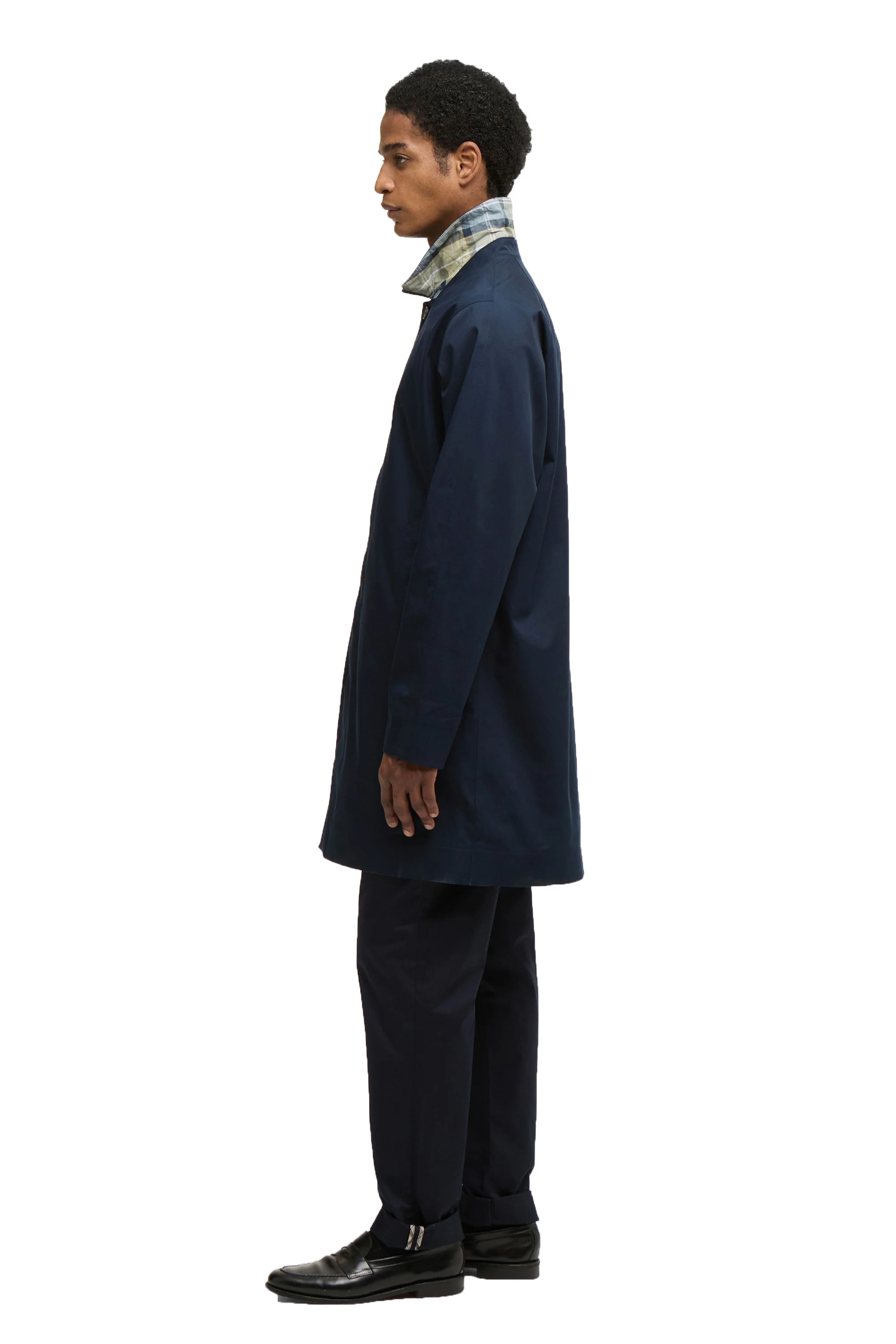 Barbour Rokig Waterproof Jacket Navy - Image 3