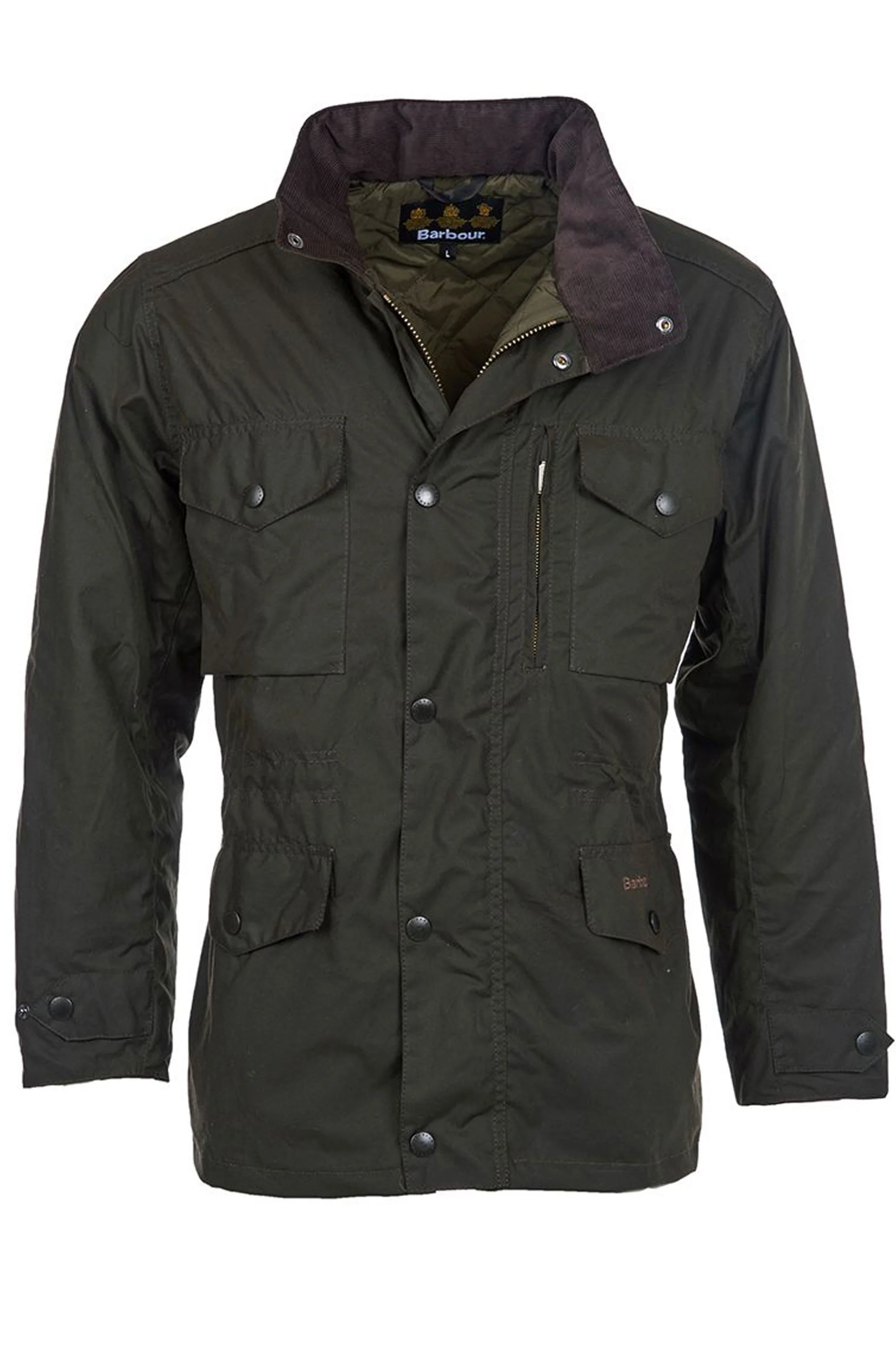 Barbour Sapper Wax Jacket Olive