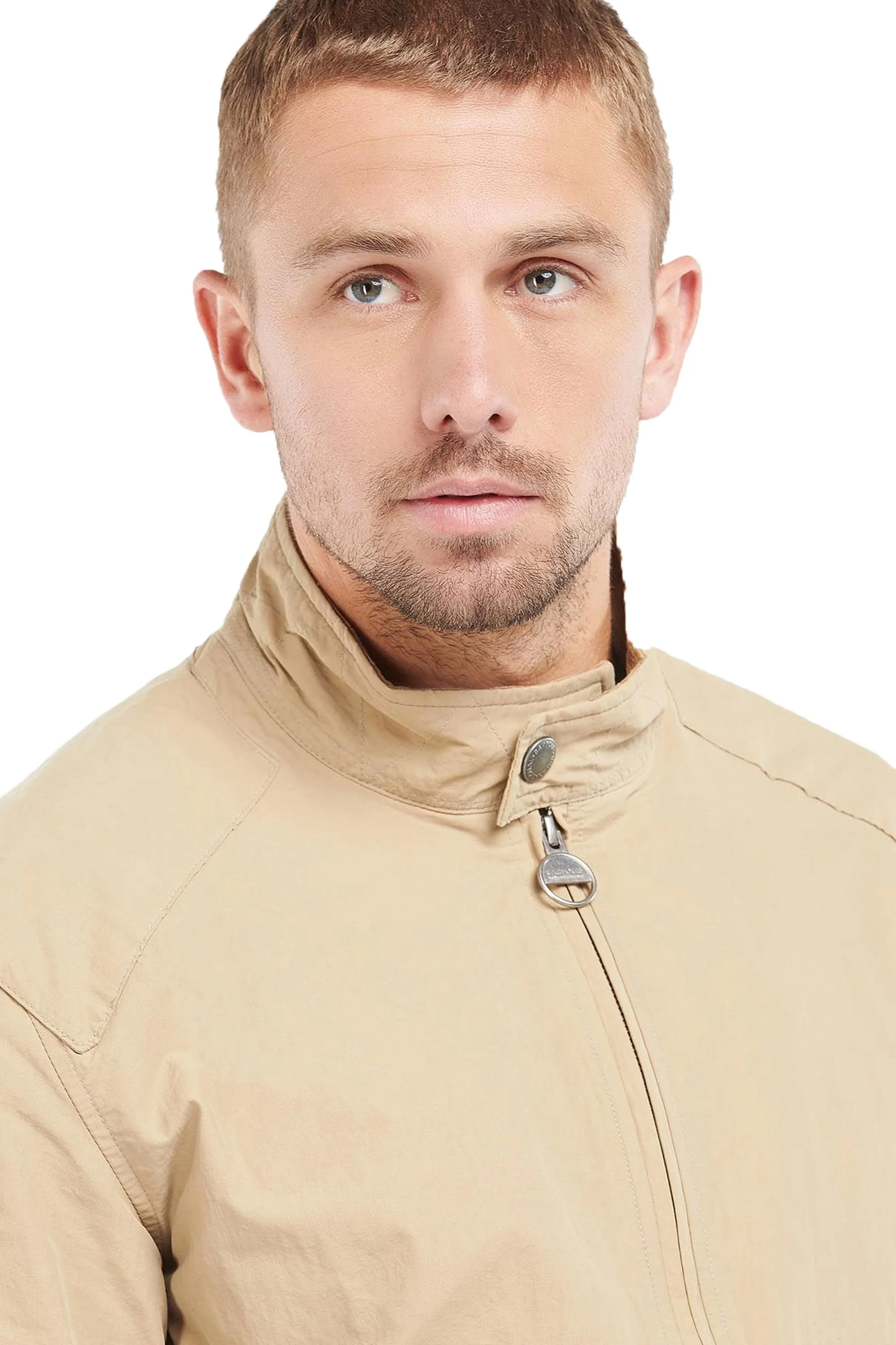Barbour Steve McQueen Rectifier Harrington Jacket Military Brown - Image 3