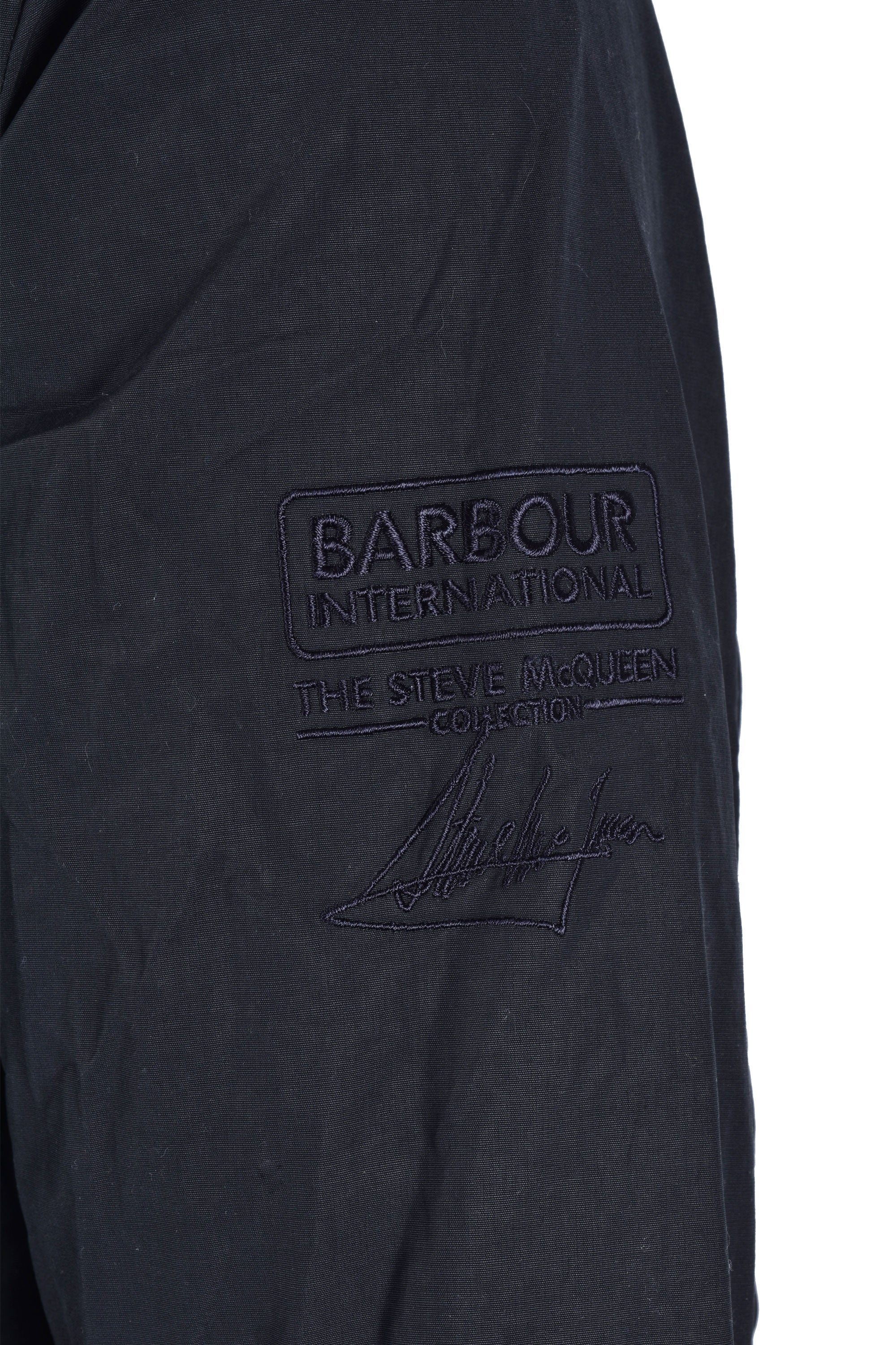 Barbour Steve McQueen Rectifier Harrington Jacket Navy - Image 4