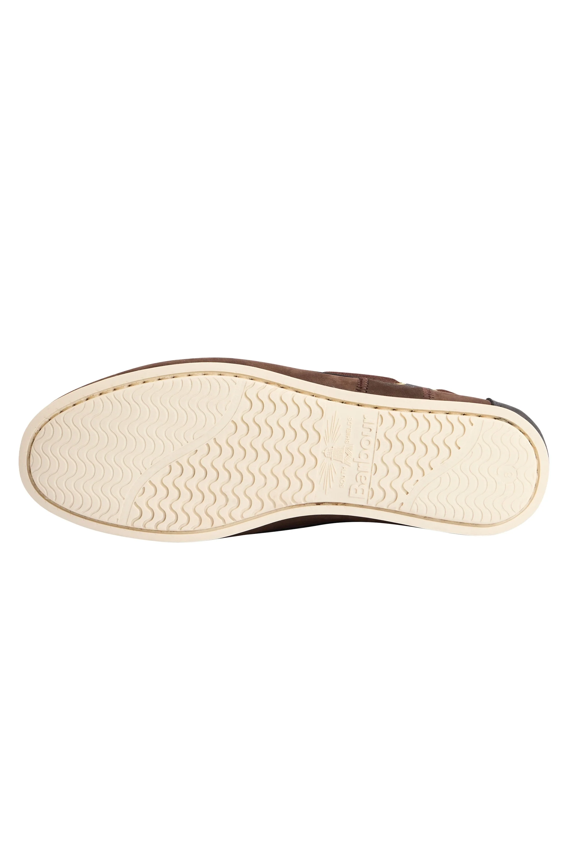 Barbour Wake Boating Shoe Brown/Navy - Image 4