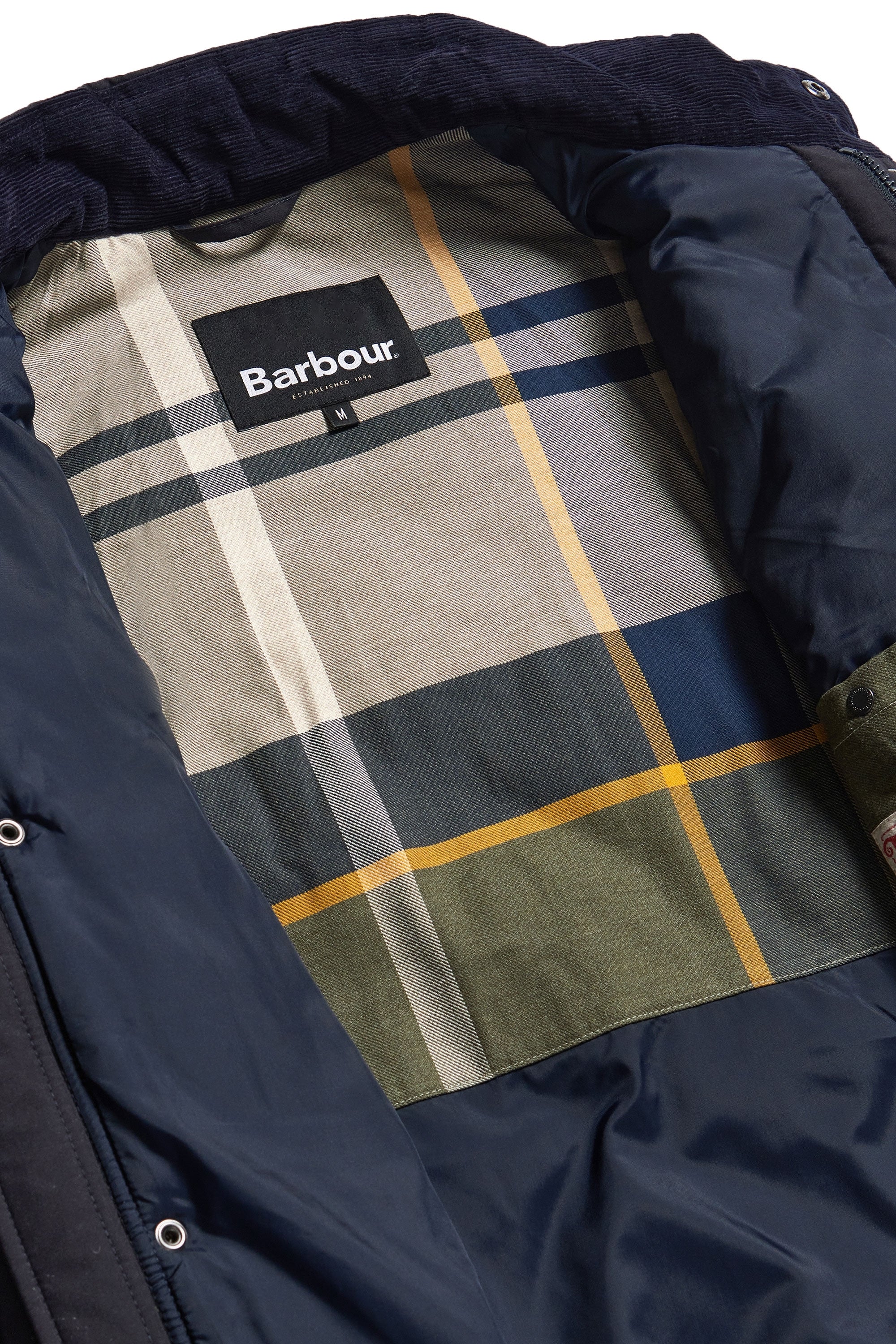 Barbour Winter Chelsea Quilt Jacket Navy - Image 4