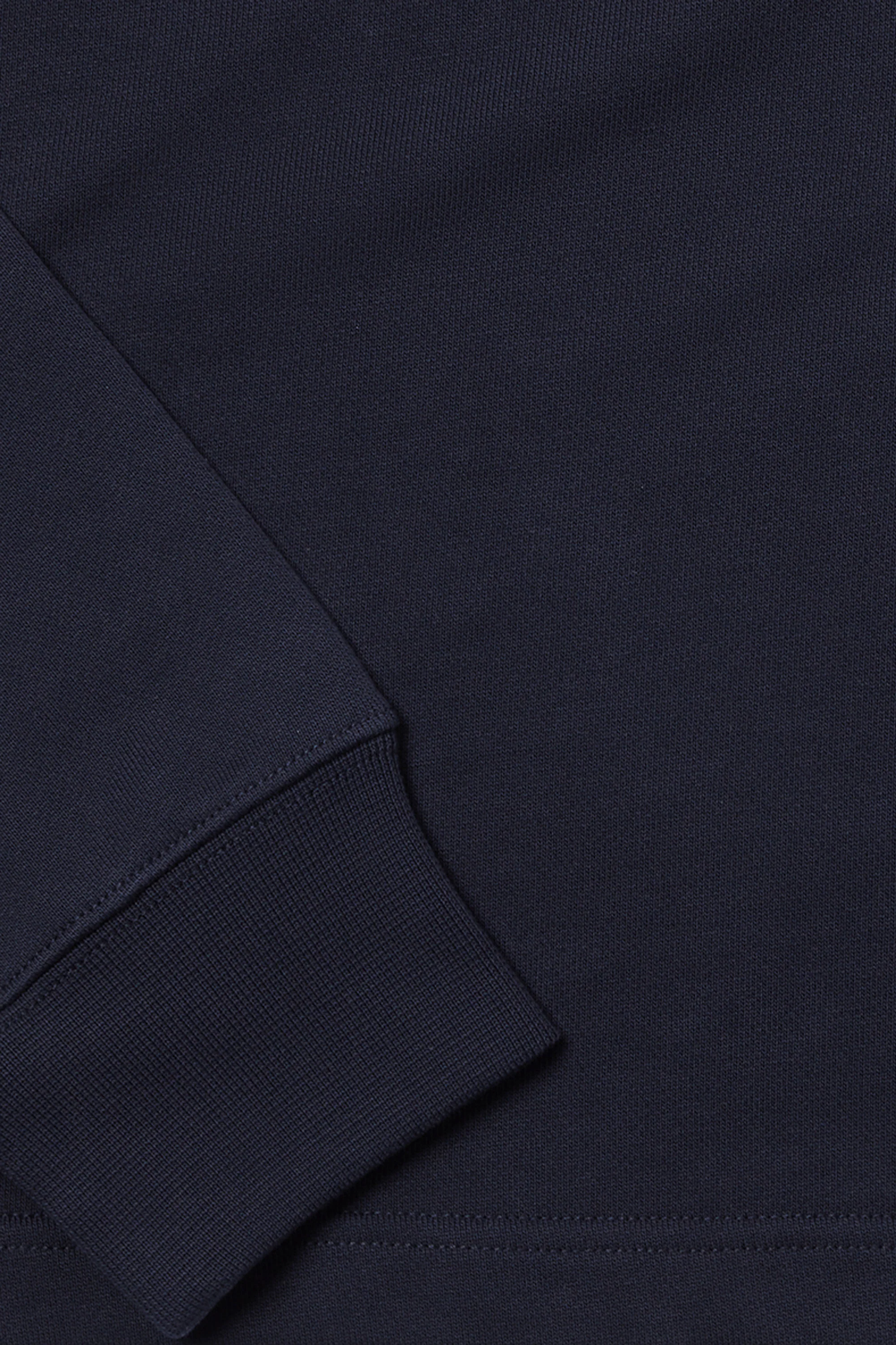 Belstaff Curator Collared Sweatshirt Dark Ink - Image 3