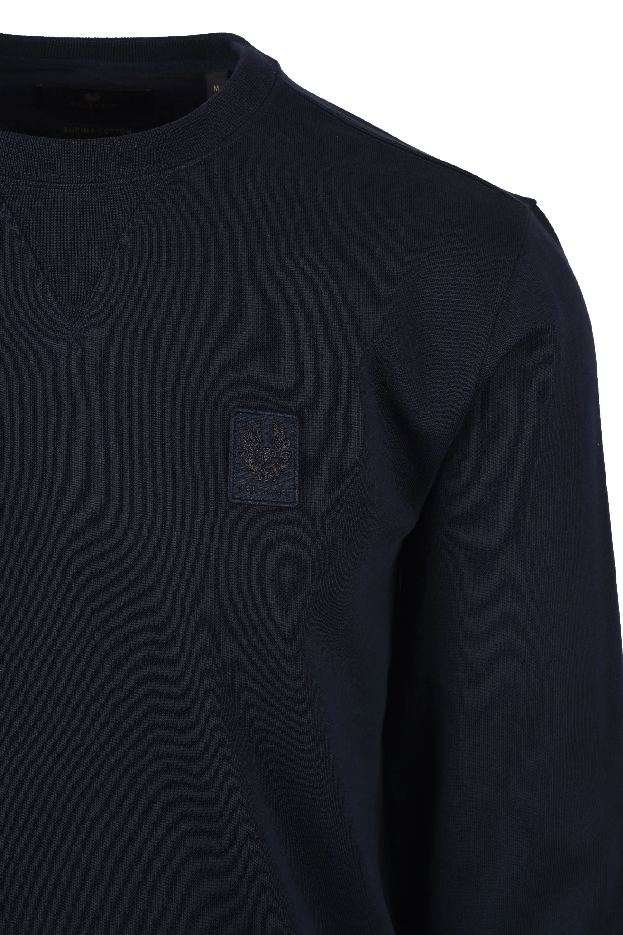 Belstaff Curator Crewneck Sweatshirt Dark Ink - Image 2