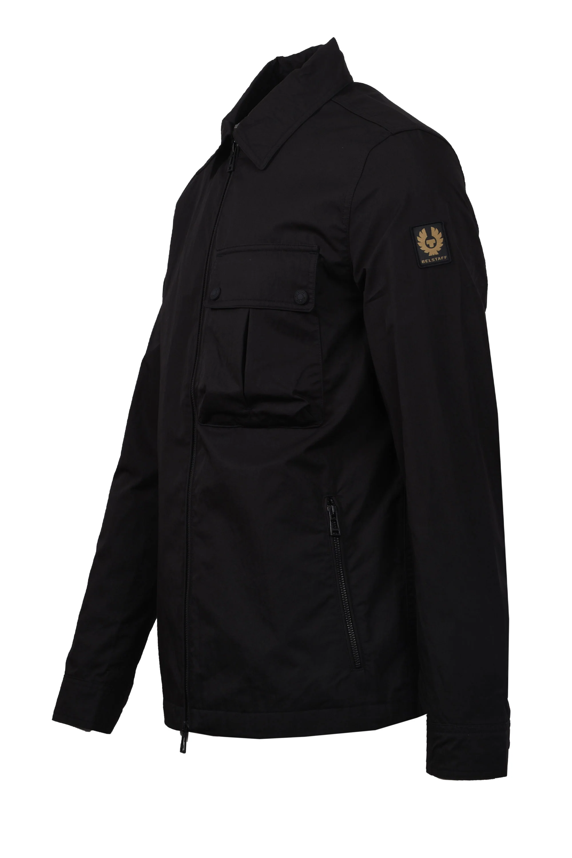 Belstaff Drome Overshirt Black - Image 5