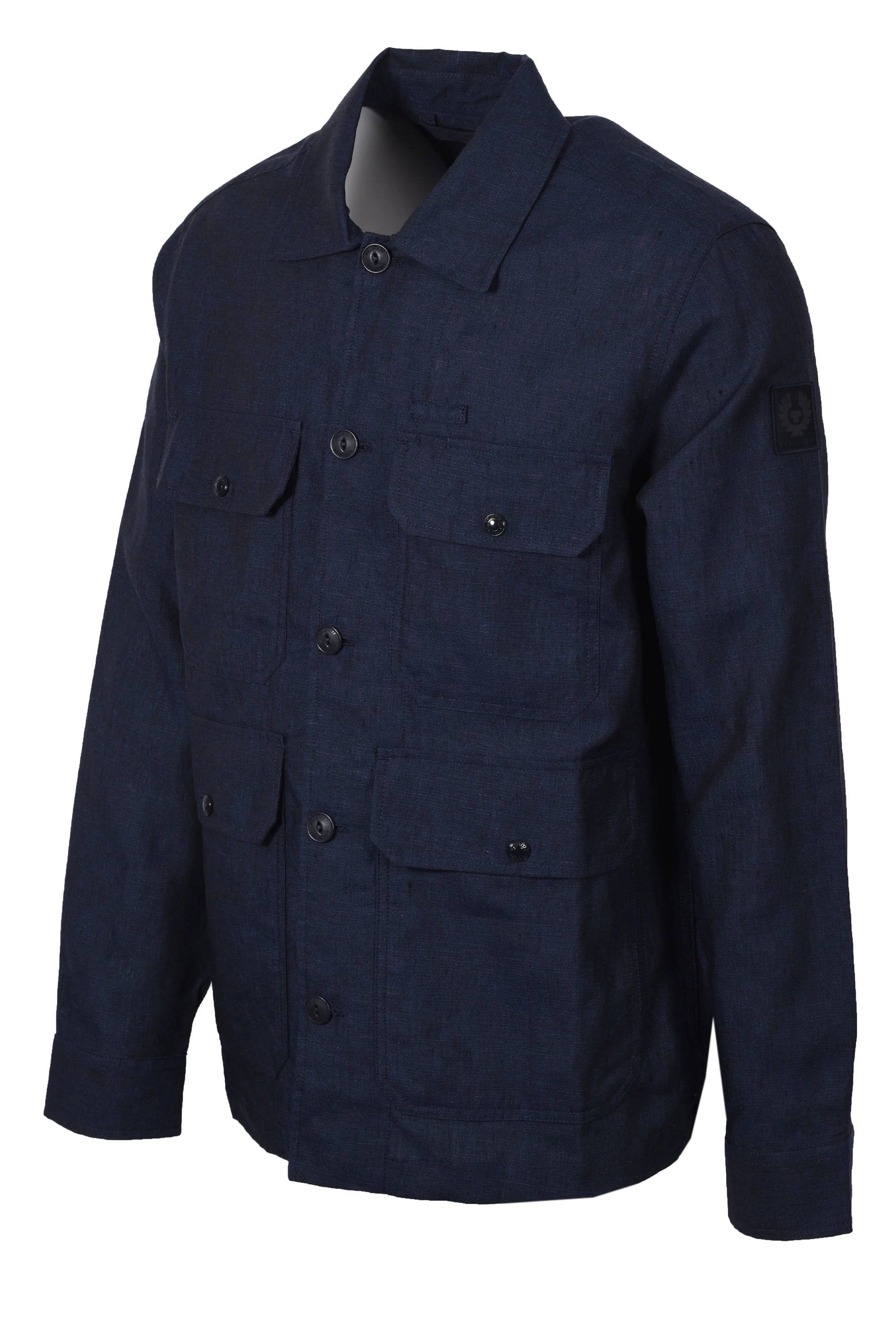 BELSTAFF FORGE LINEN JACKET DARK INK - Image 2
