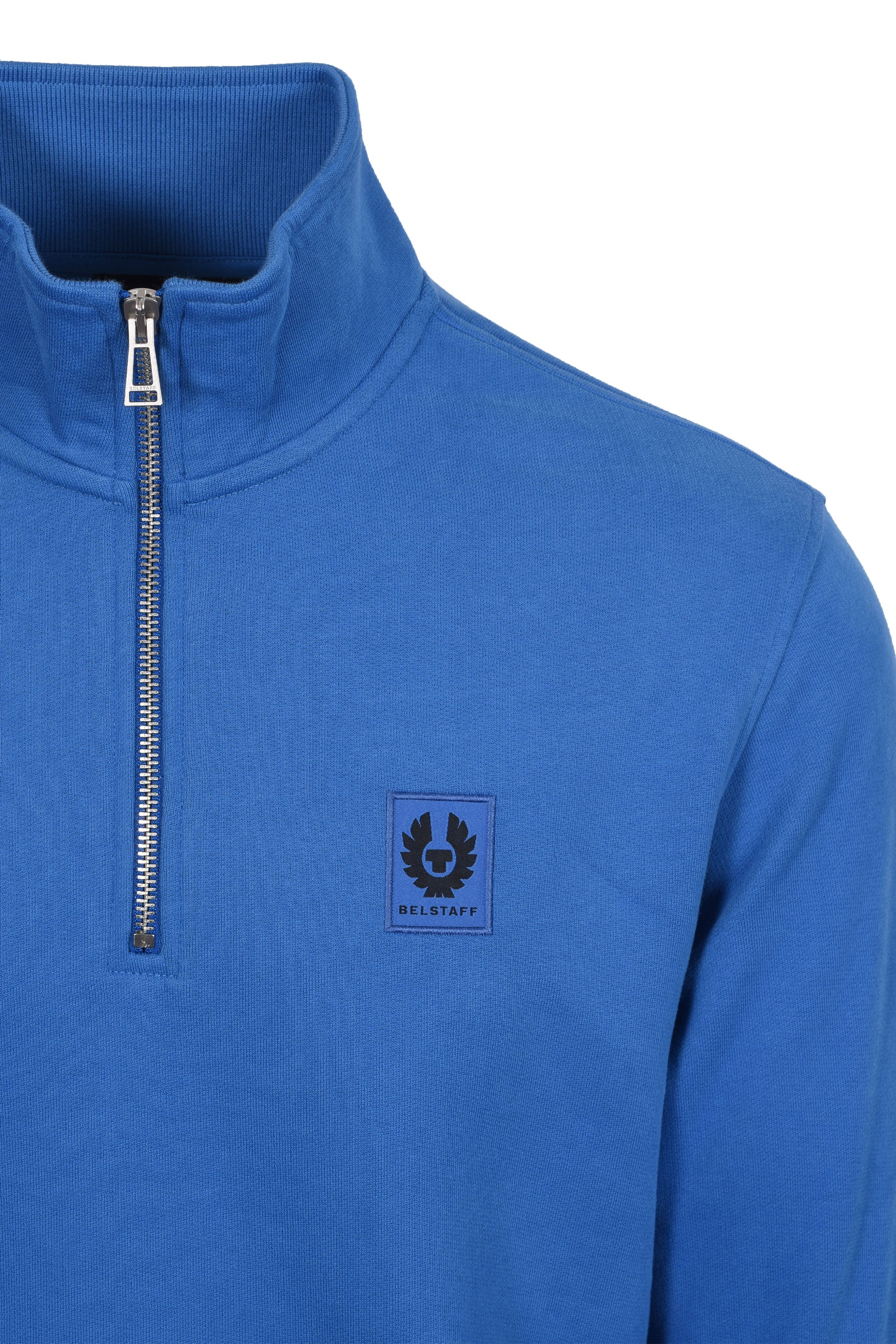 BELSTAFF HALF ZIP SWEATSHIRT MARINE BLUE - Image 2