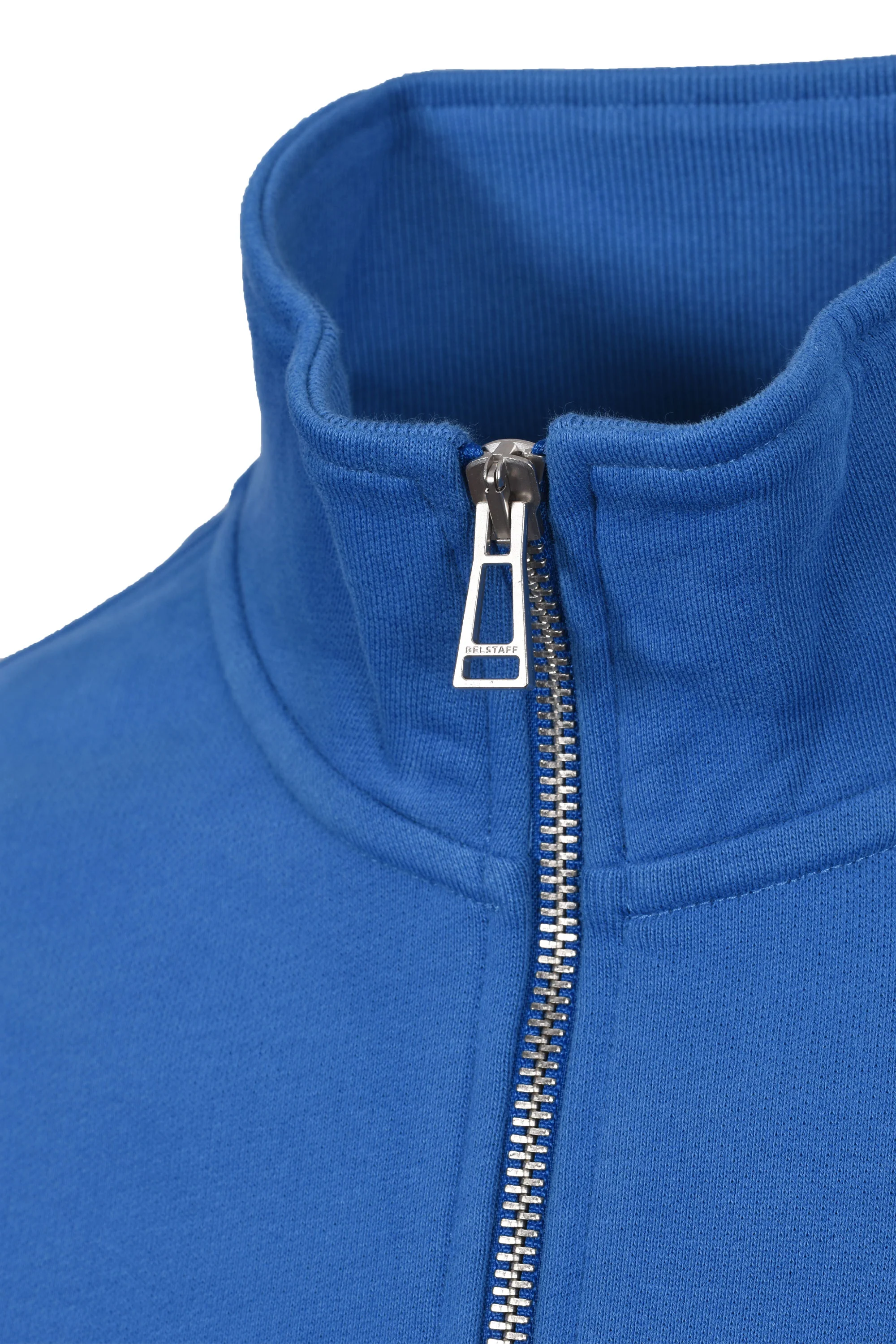 BELSTAFF HALF ZIP SWEATSHIRT MARINE BLUE - Image 4