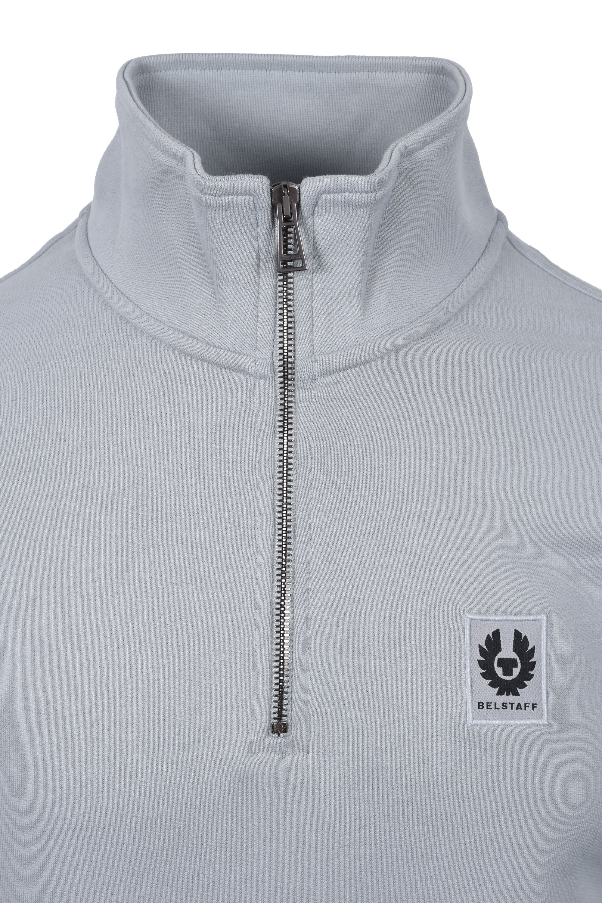 Belstaff Half Zip Sweatshirt Quarry Blue - Image 2