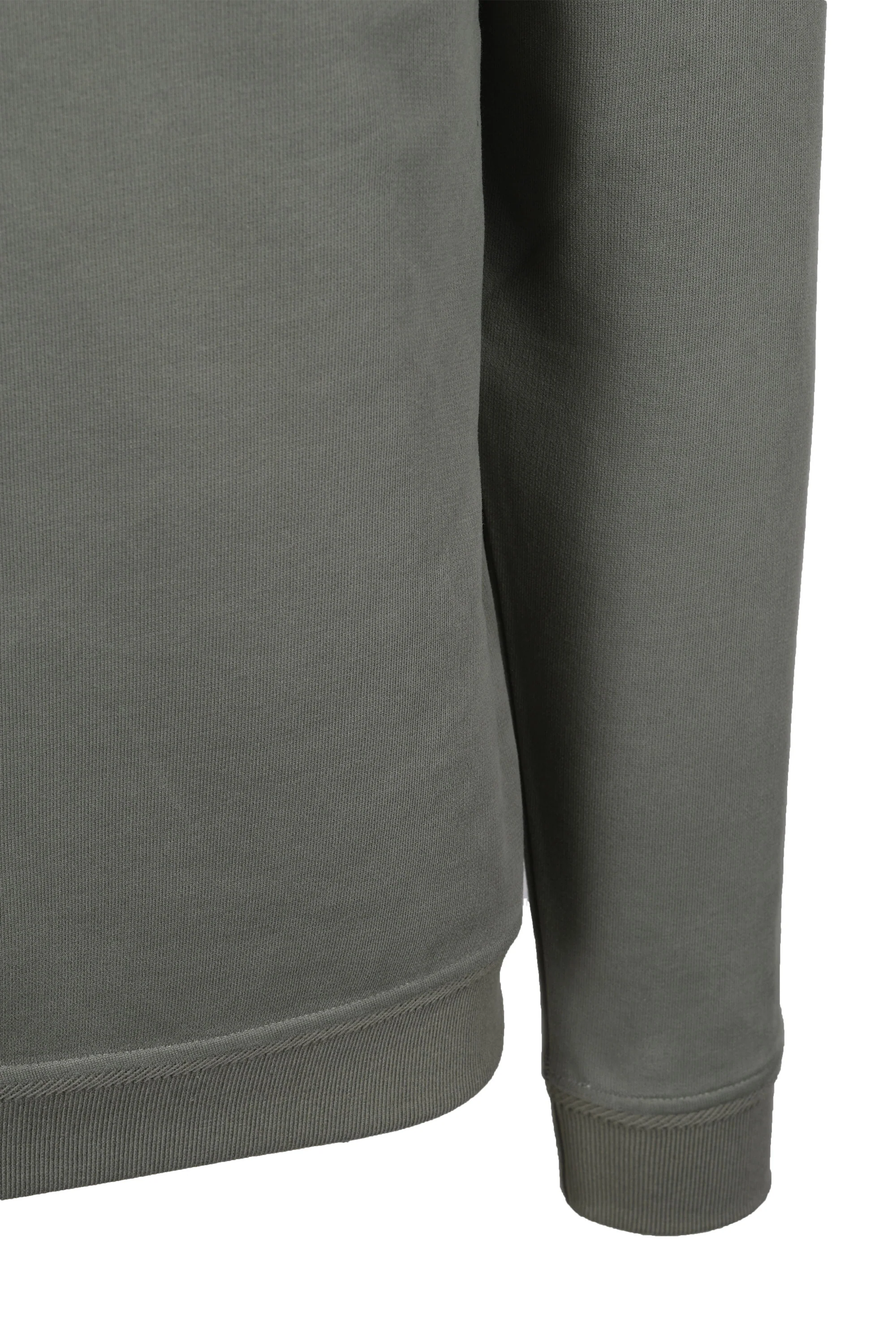 Belstaff Half Zip Sweatshirt Sage Green - Image 5