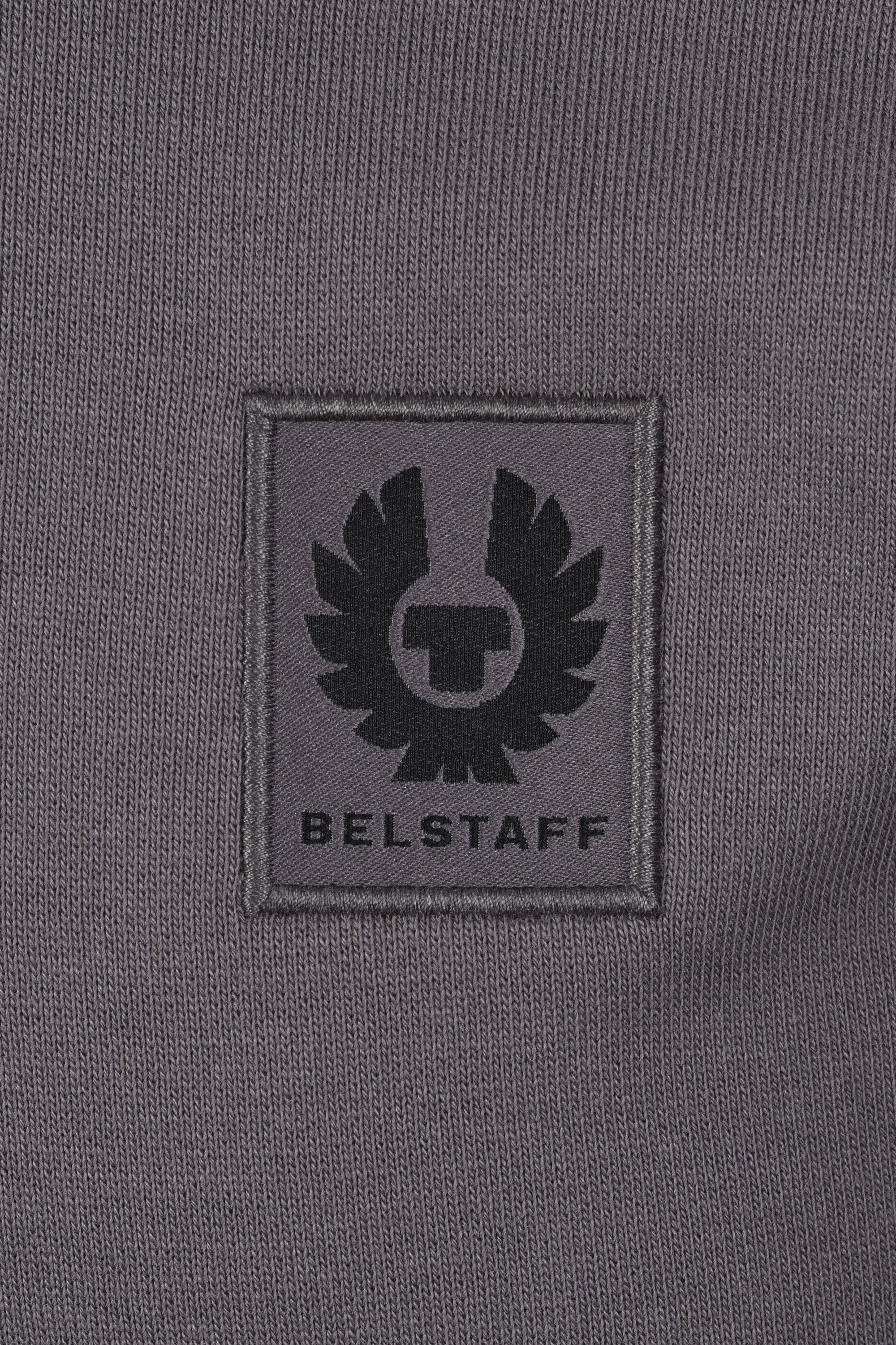 Belstaff Half Zip Sweatshirt Tornado Grey - Image 3