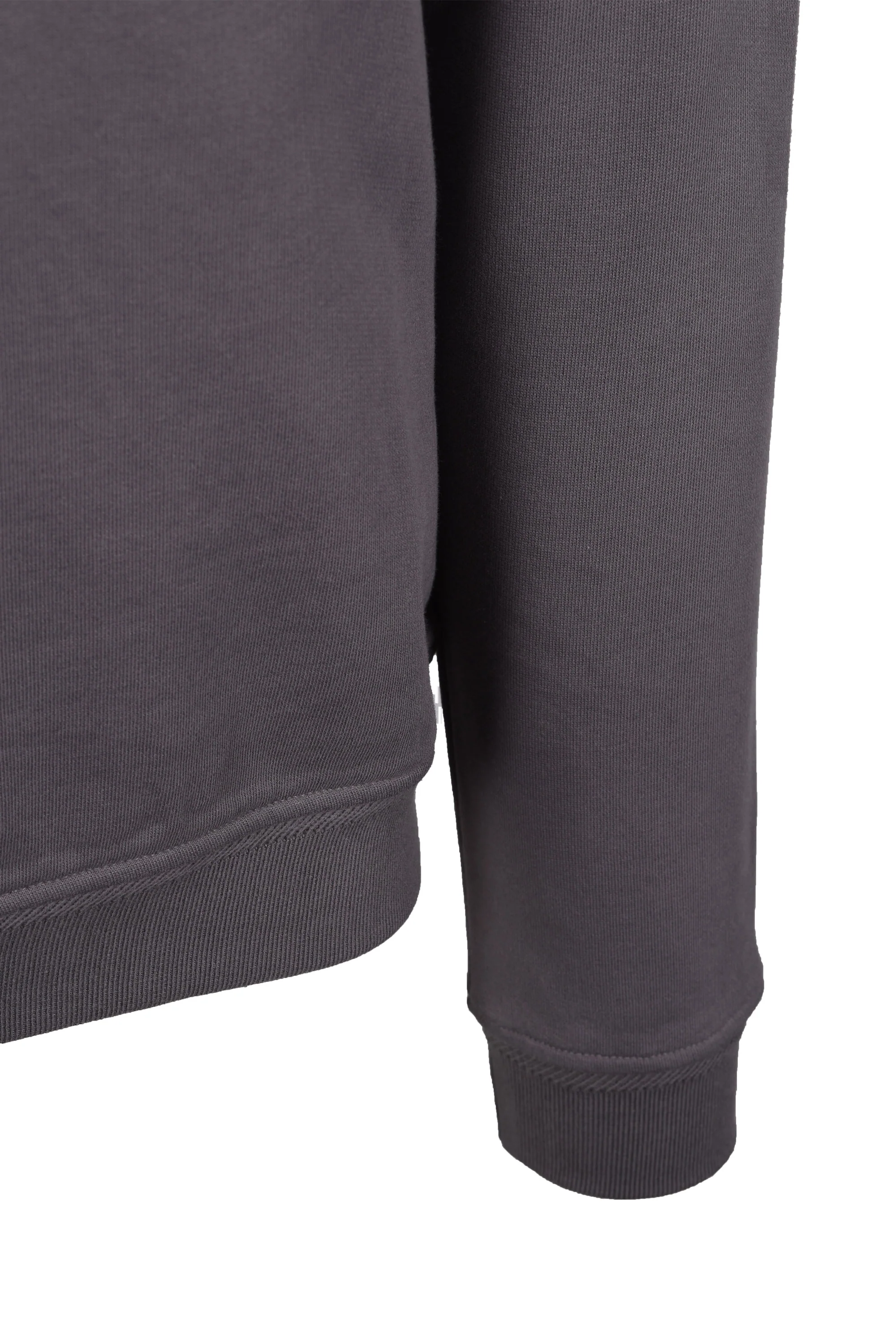 Belstaff Half Zip Sweatshirt Tornado Grey - Image 5