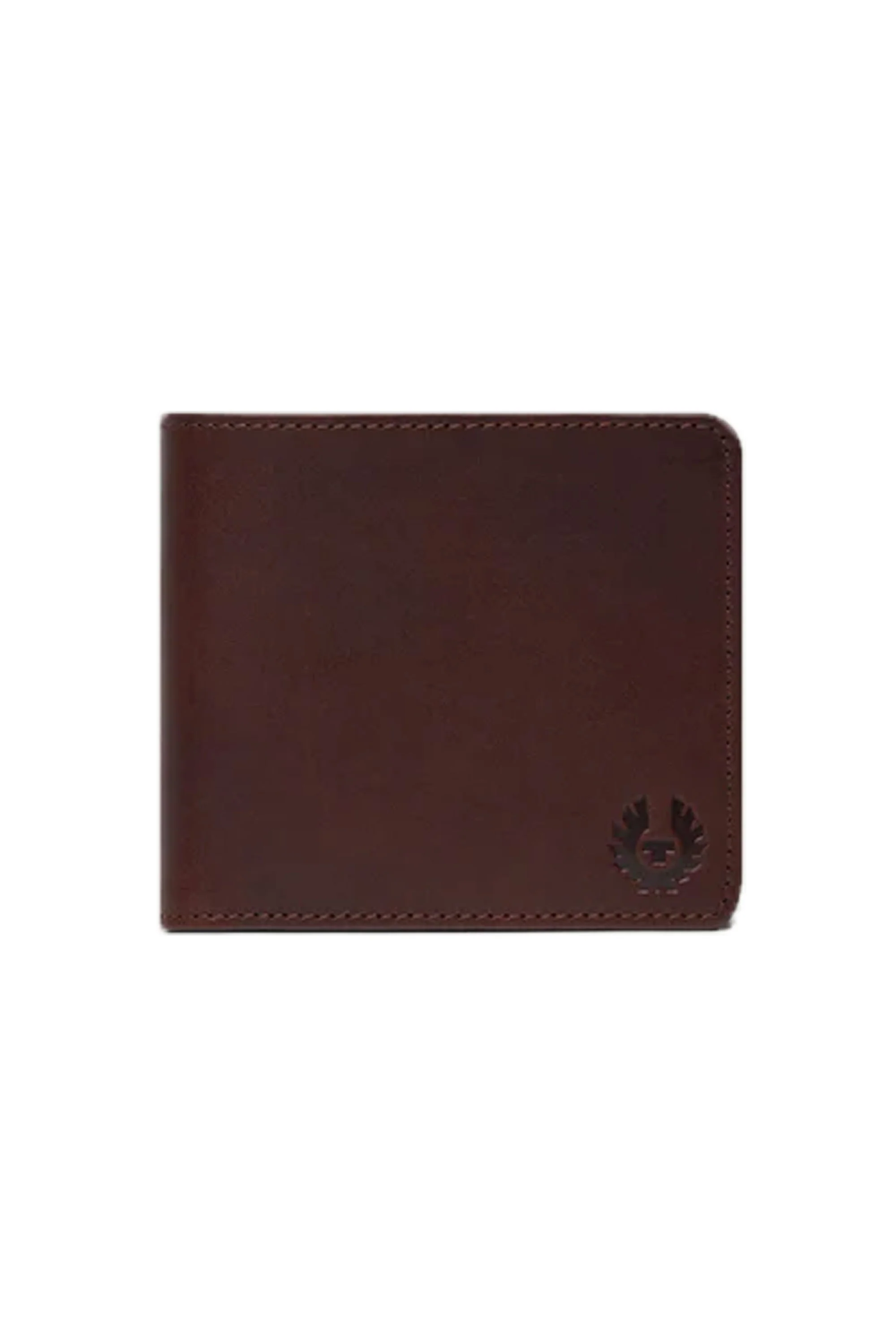Belstaff Hanchurch Bi-Fold Leather Wallet Antique Brown