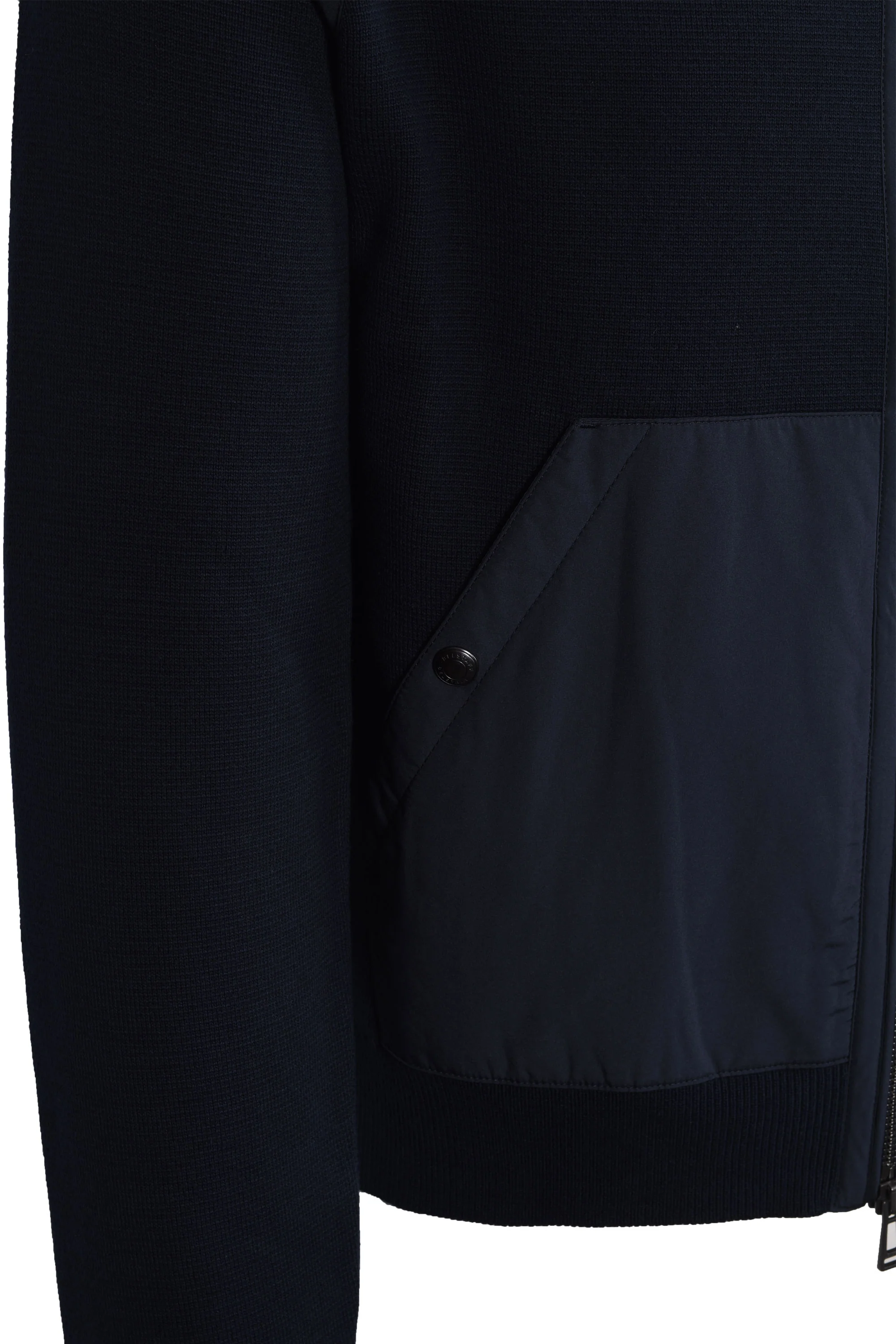 BELSTAFF VIEW HOODED FULL ZIP NAVY - Image 5