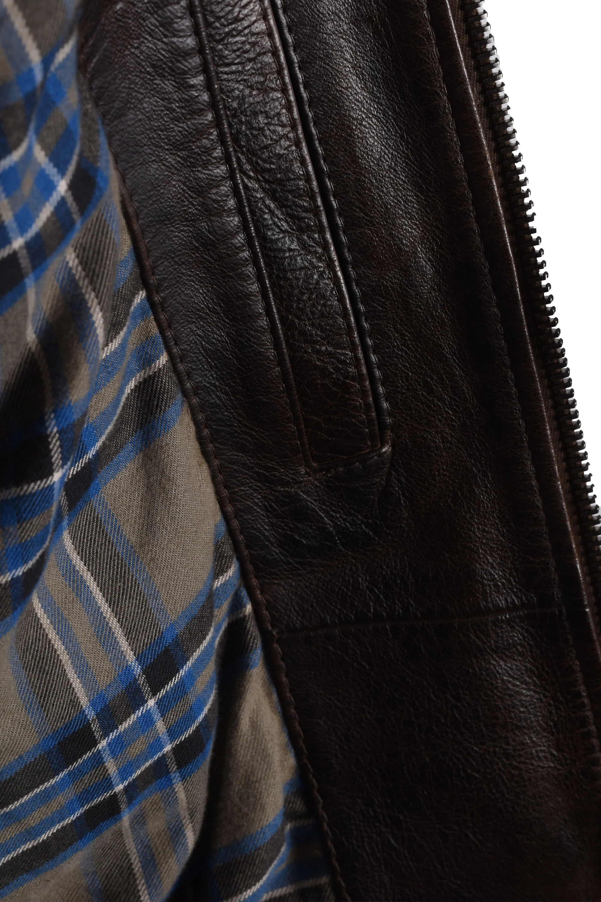 Belstaff Outlaw Leather Jacket Dark Earth - Image 8