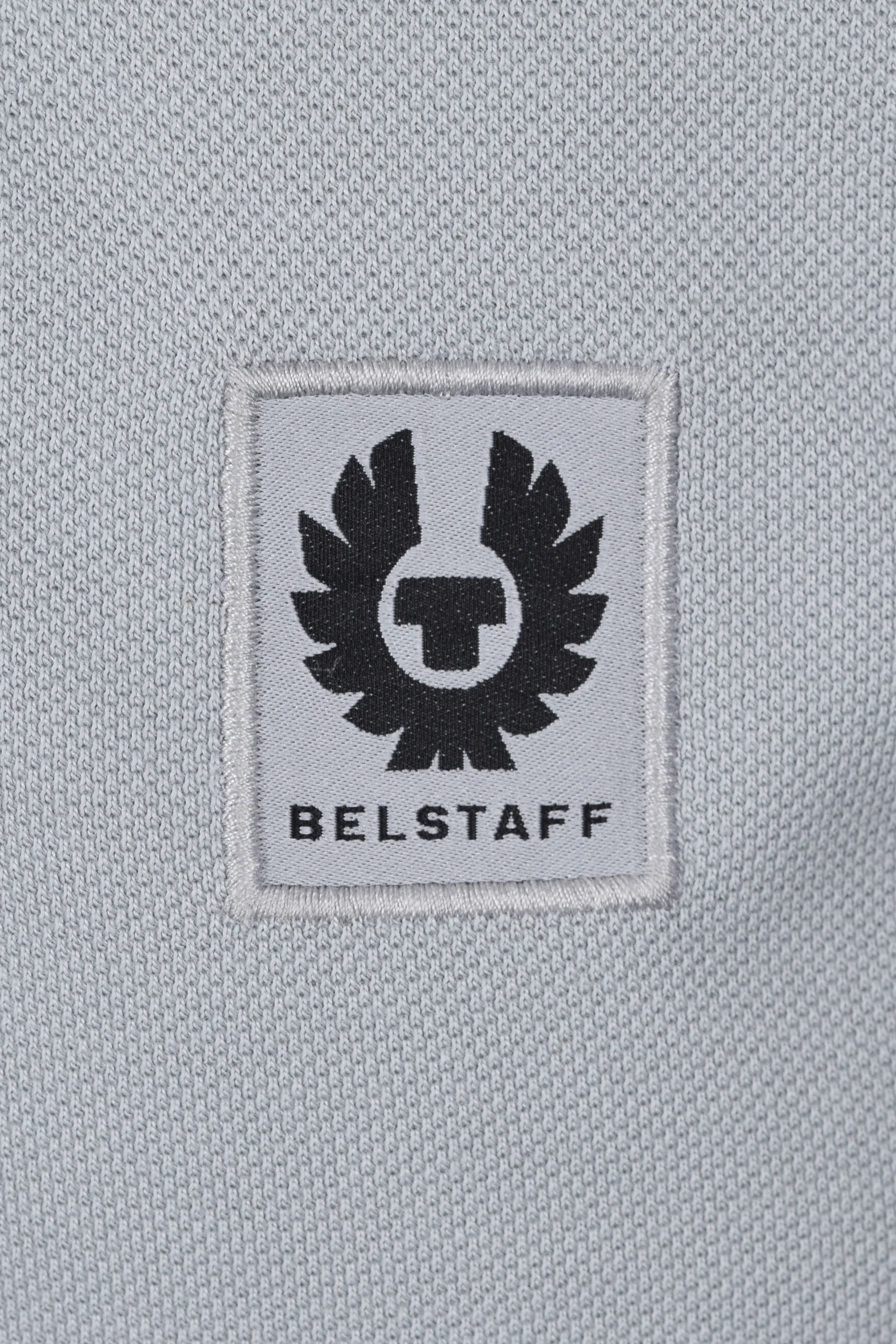 Belstaff Short Sleeve Polo Shirt Quarry Blue - Image 3