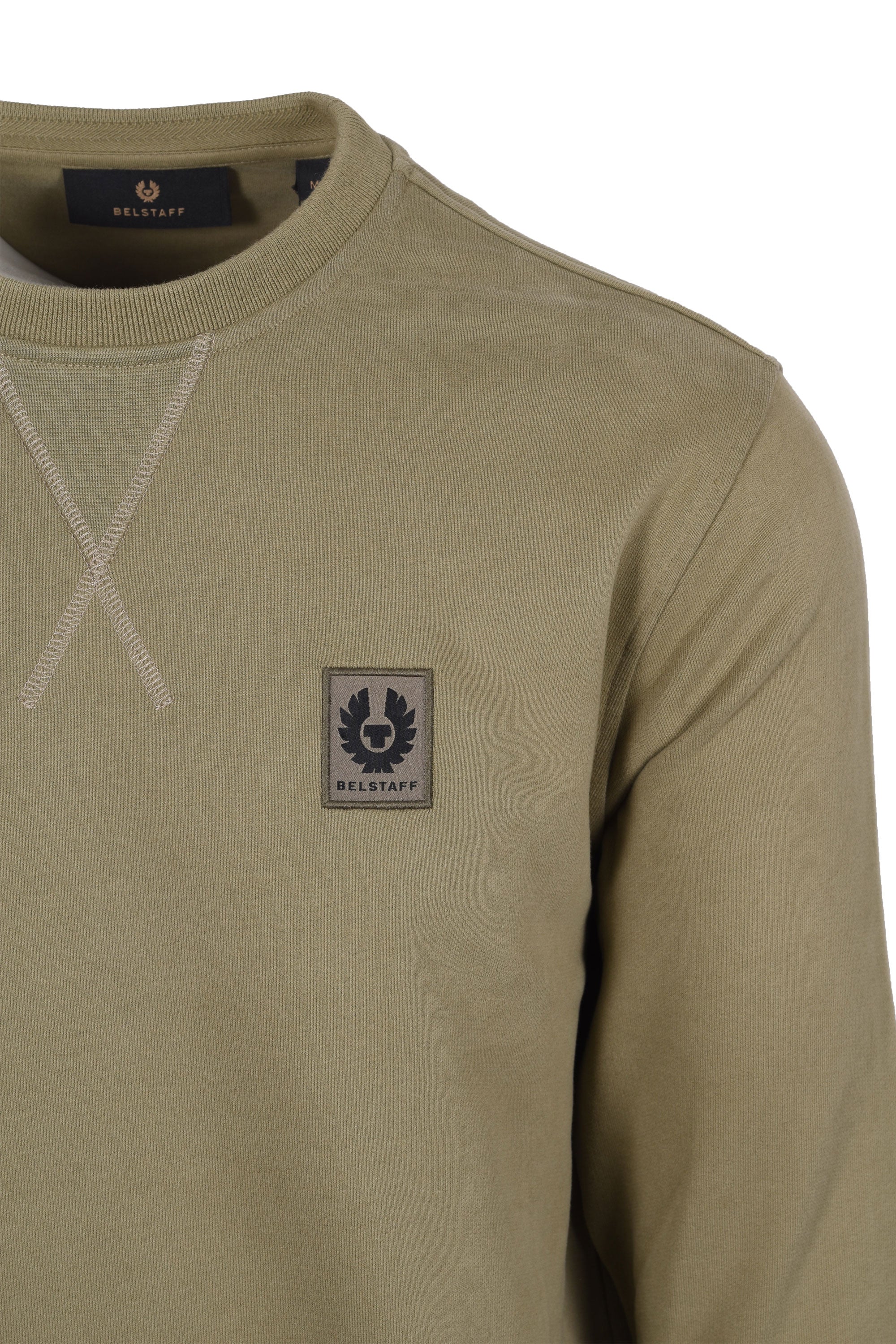 BELSTAFF SWEATSHIRT FATIGUE GREEN - Image 2