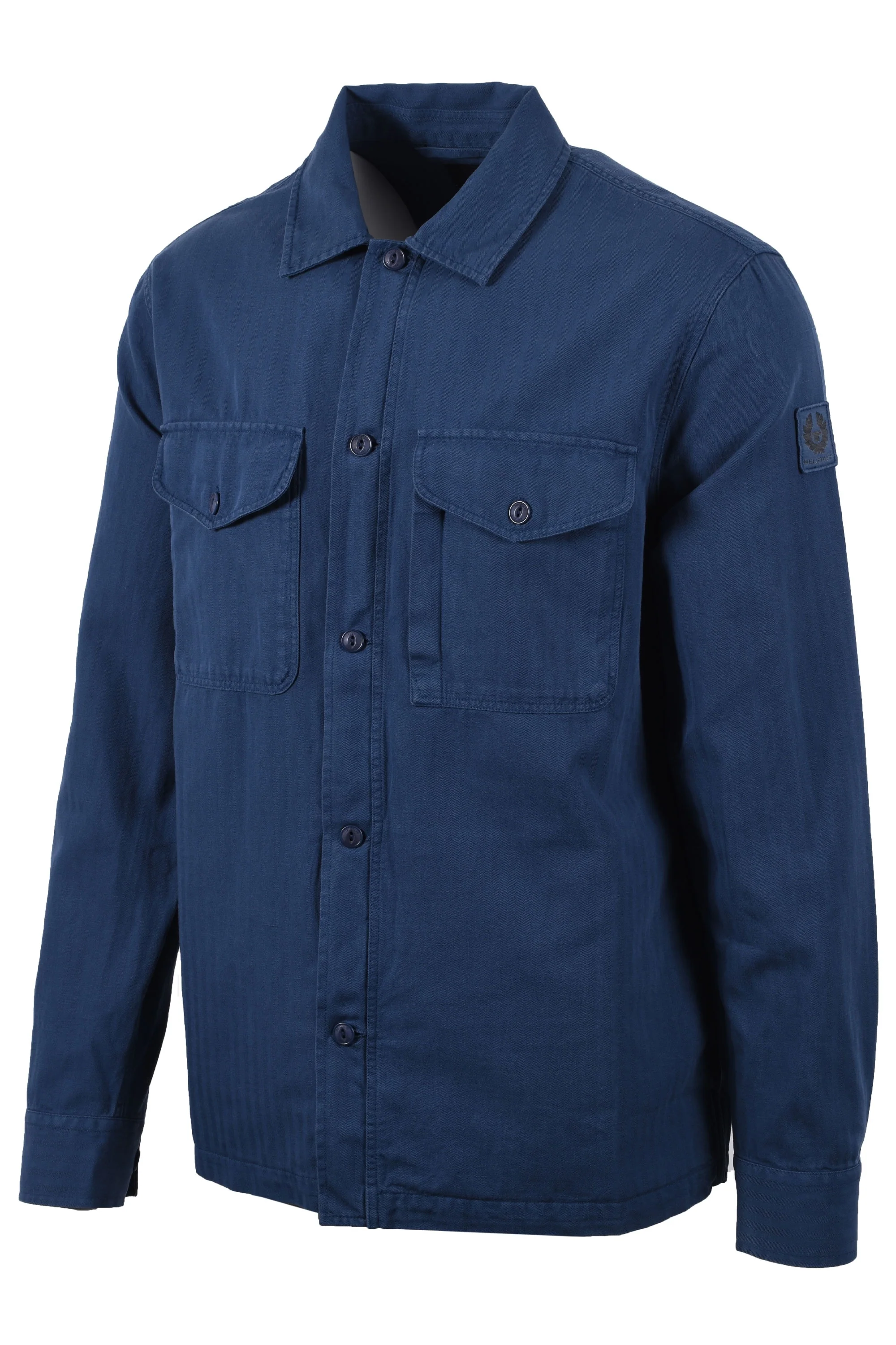 Belstaff CS60 Overshirt Insignia Blue - Image 2