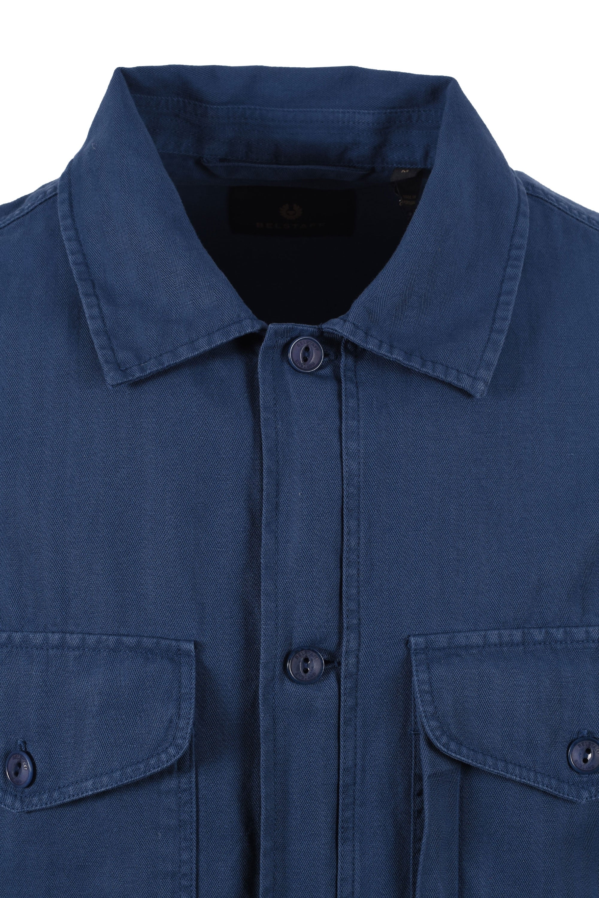 Belstaff CS60 Overshirt Insignia Blue - Image 5