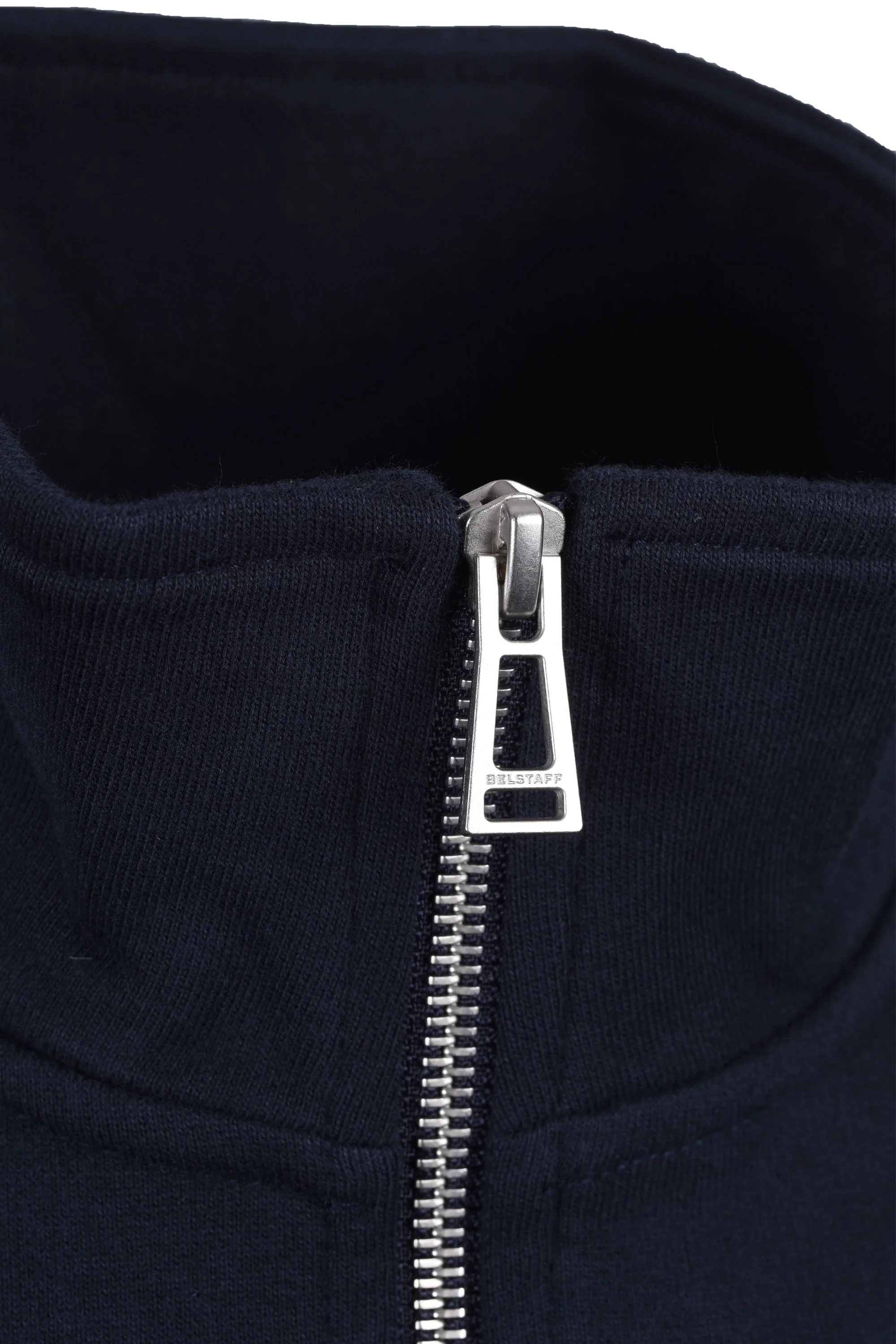 Belstaff Half Zip Sweatshirt Dark Ink - Image 3