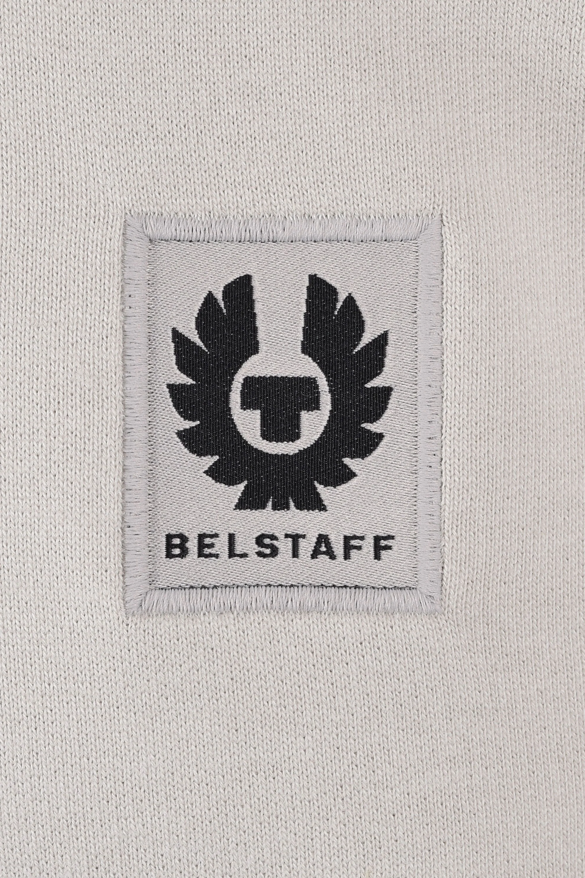 Belstaff Half Zip Sweatshirt Stone Beige - Image 3
