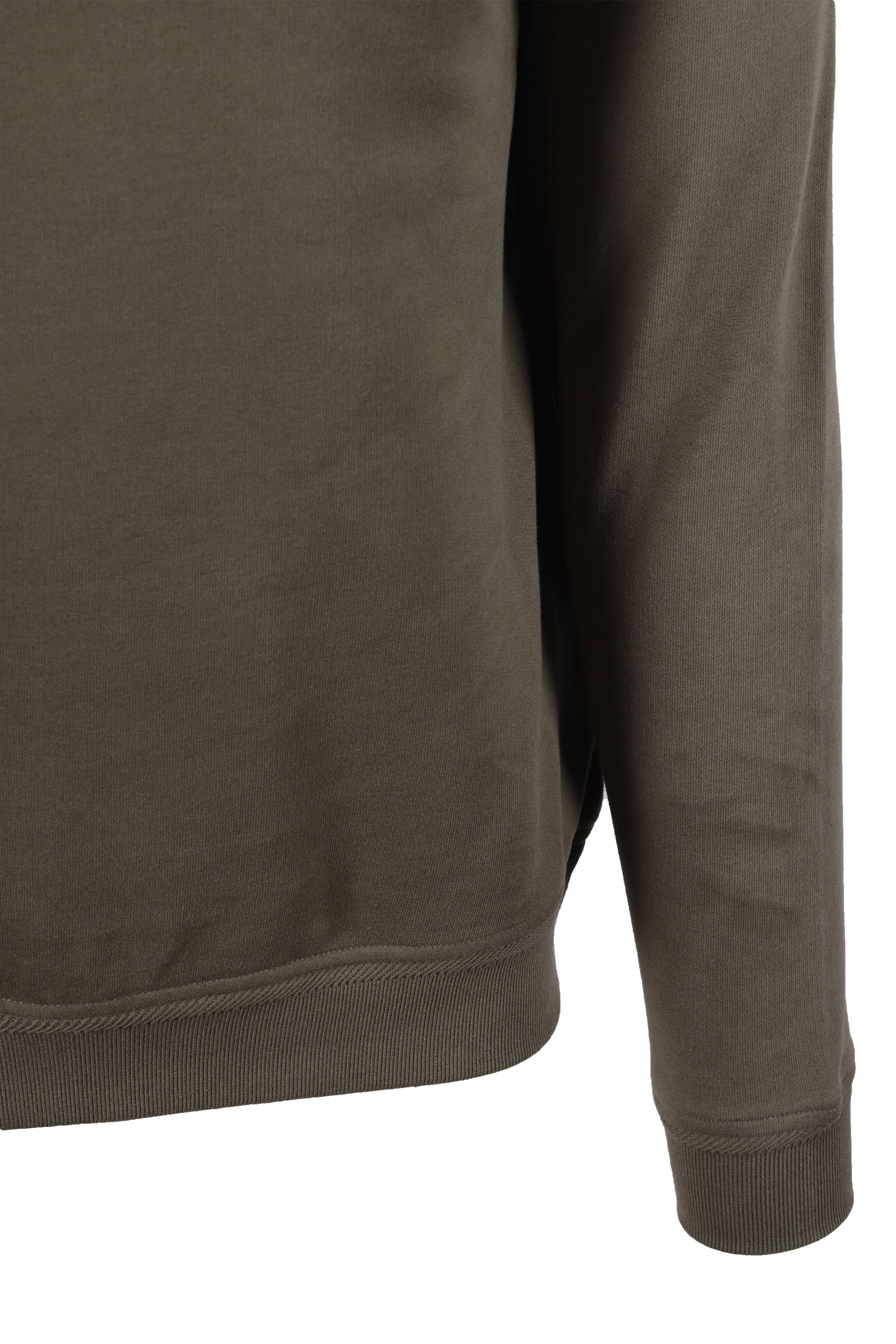 Belstaff Half Zip Sweatshirt Surplus Green - Image 4
