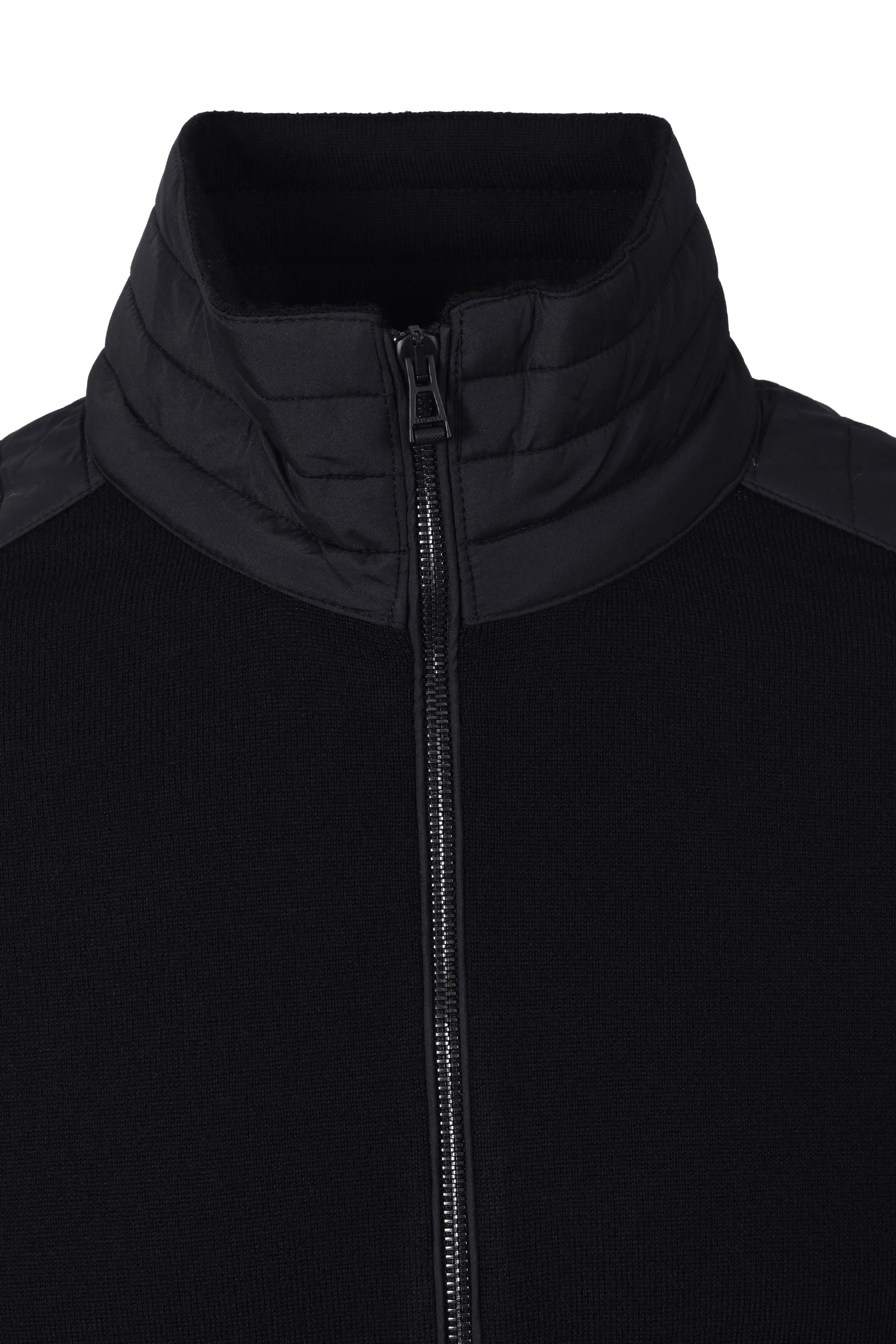 Belstaff Kelby Full Zip Knitwear Black - Image 2