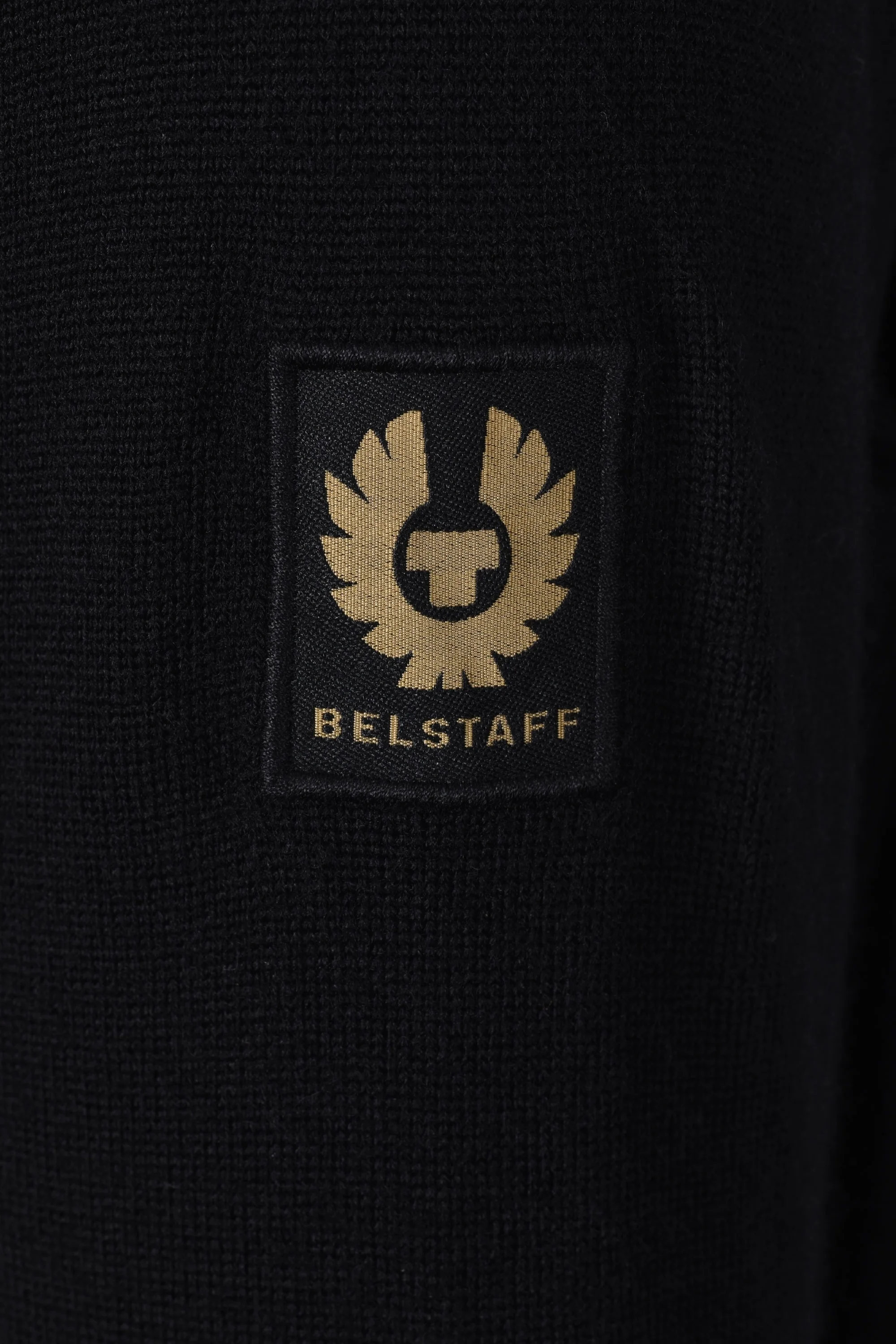 Belstaff Kelby Full Zip Knitwear Black - Image 4