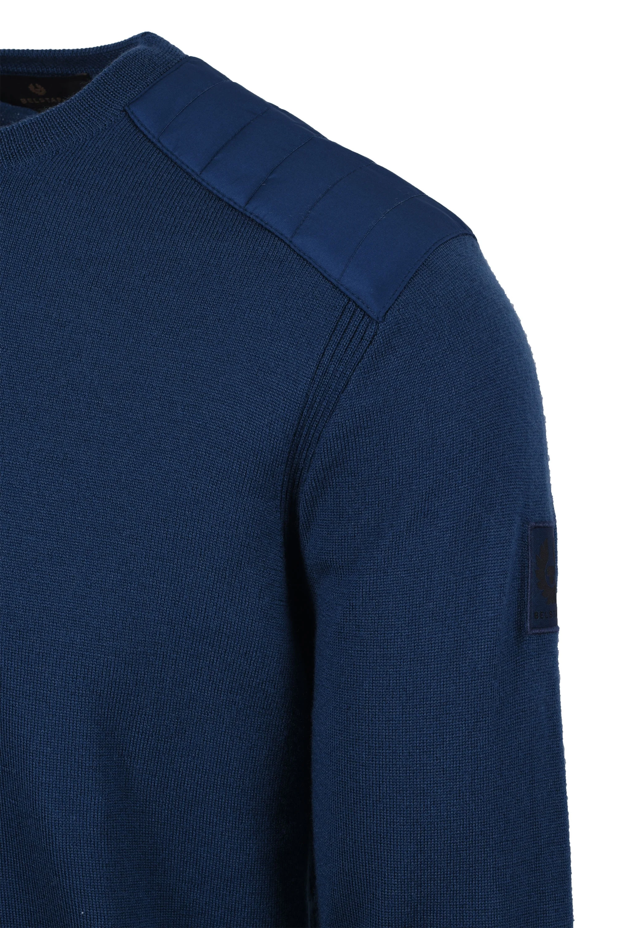 Belstaff Kerrigan Crew Neck Knitwear Insignia Blue - Image 2