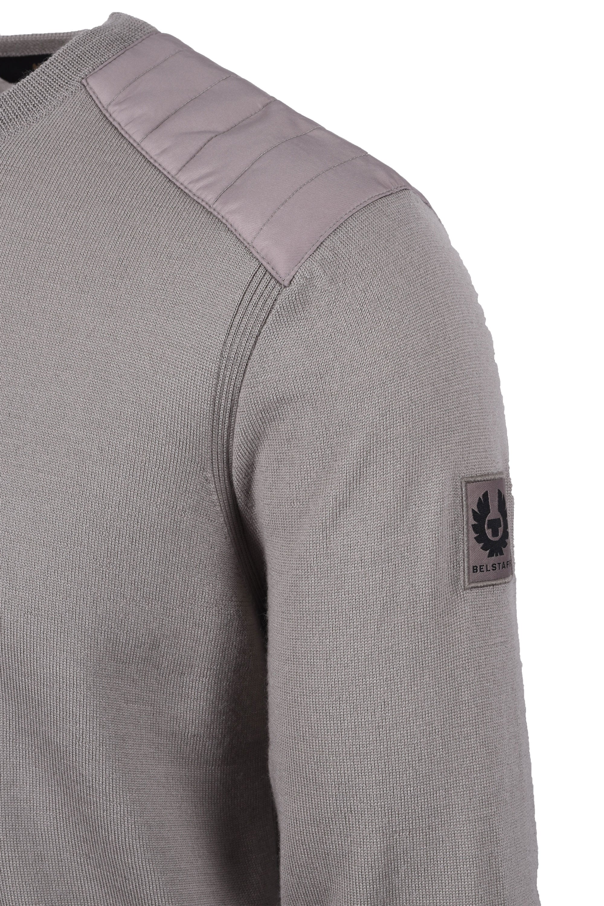 Belstaff Kerrigan Crew Neck Knitwear Pumice - Image 3