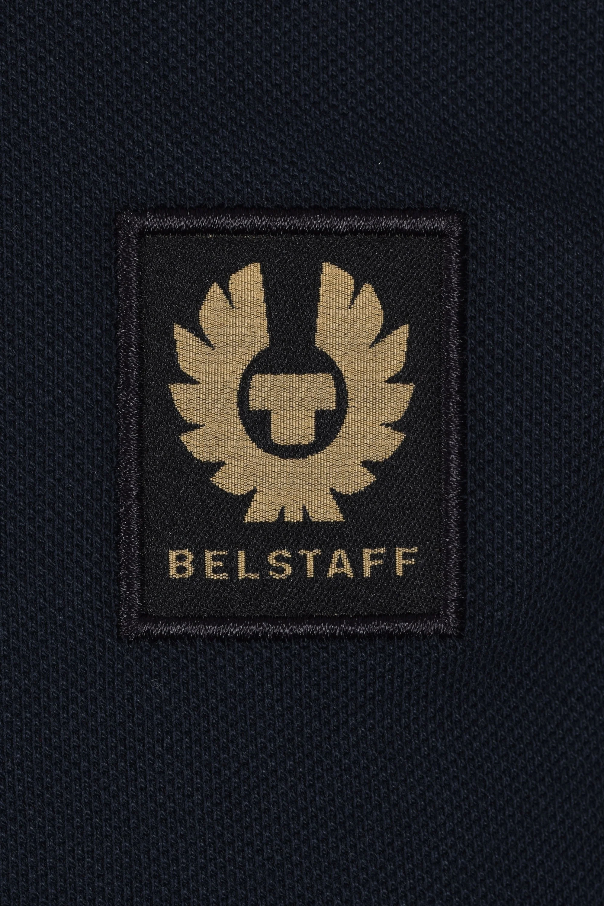Belstaff Long Sleeved Polo Dark Ink - Image 3