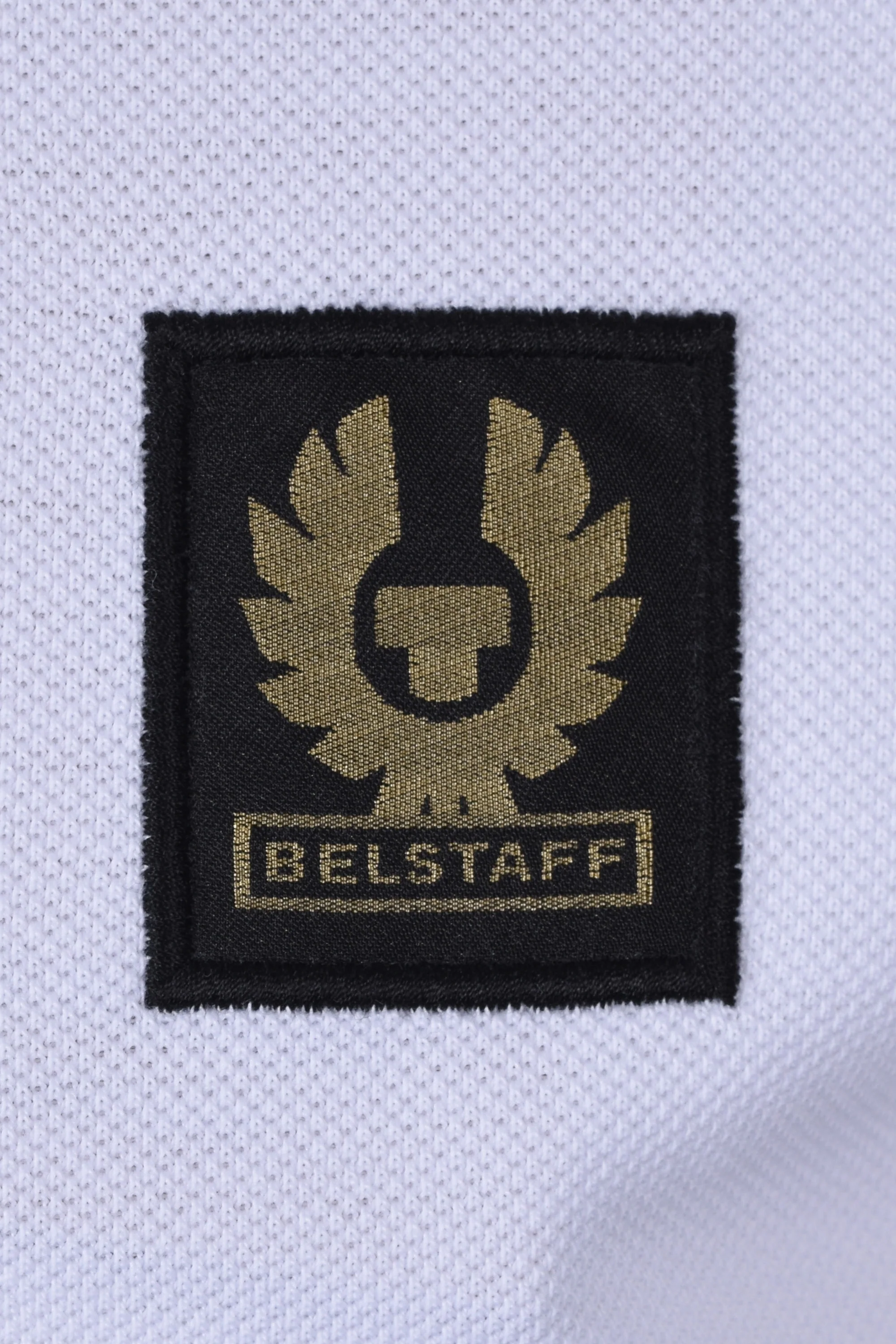 Belstaff Short Sleeve Polo Shirt White - Image 3