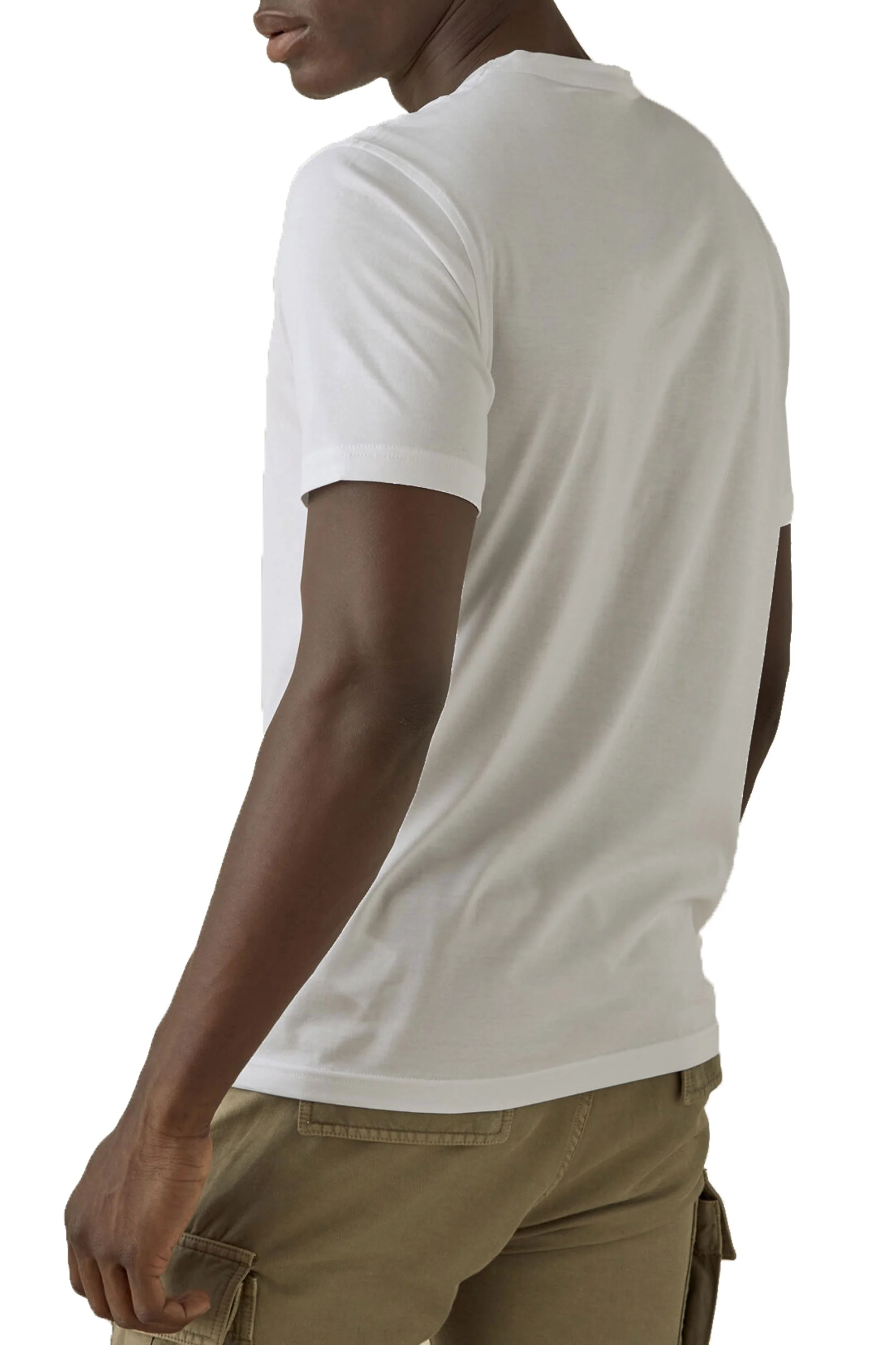 Belstaff Short Sleeved T-Shirt White - Image 3