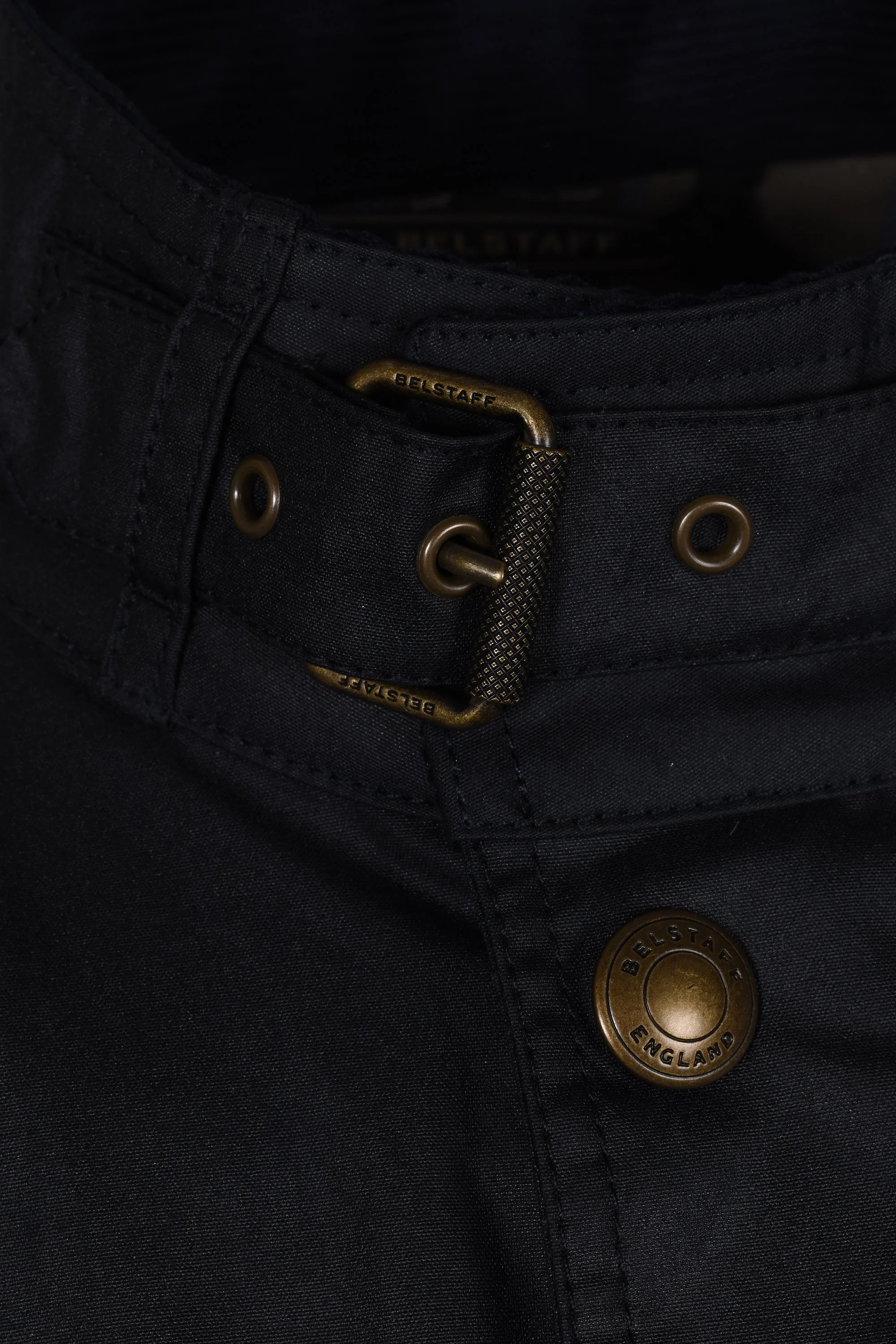 Belstaff Trialmaster Waxed Jacket Dark Navy - Image 5