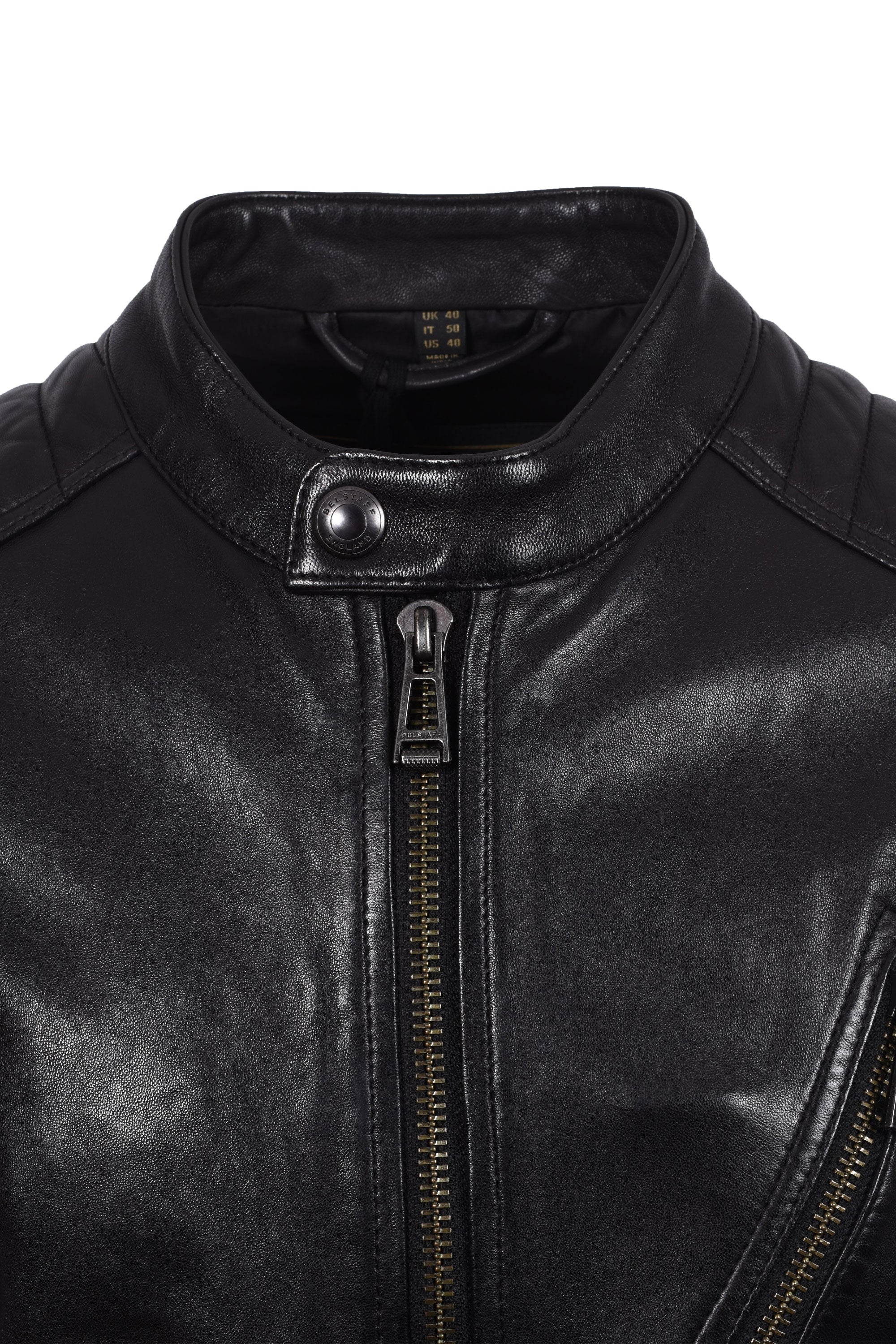 Belstaff V Racer Leather Jacket Black - Image 3