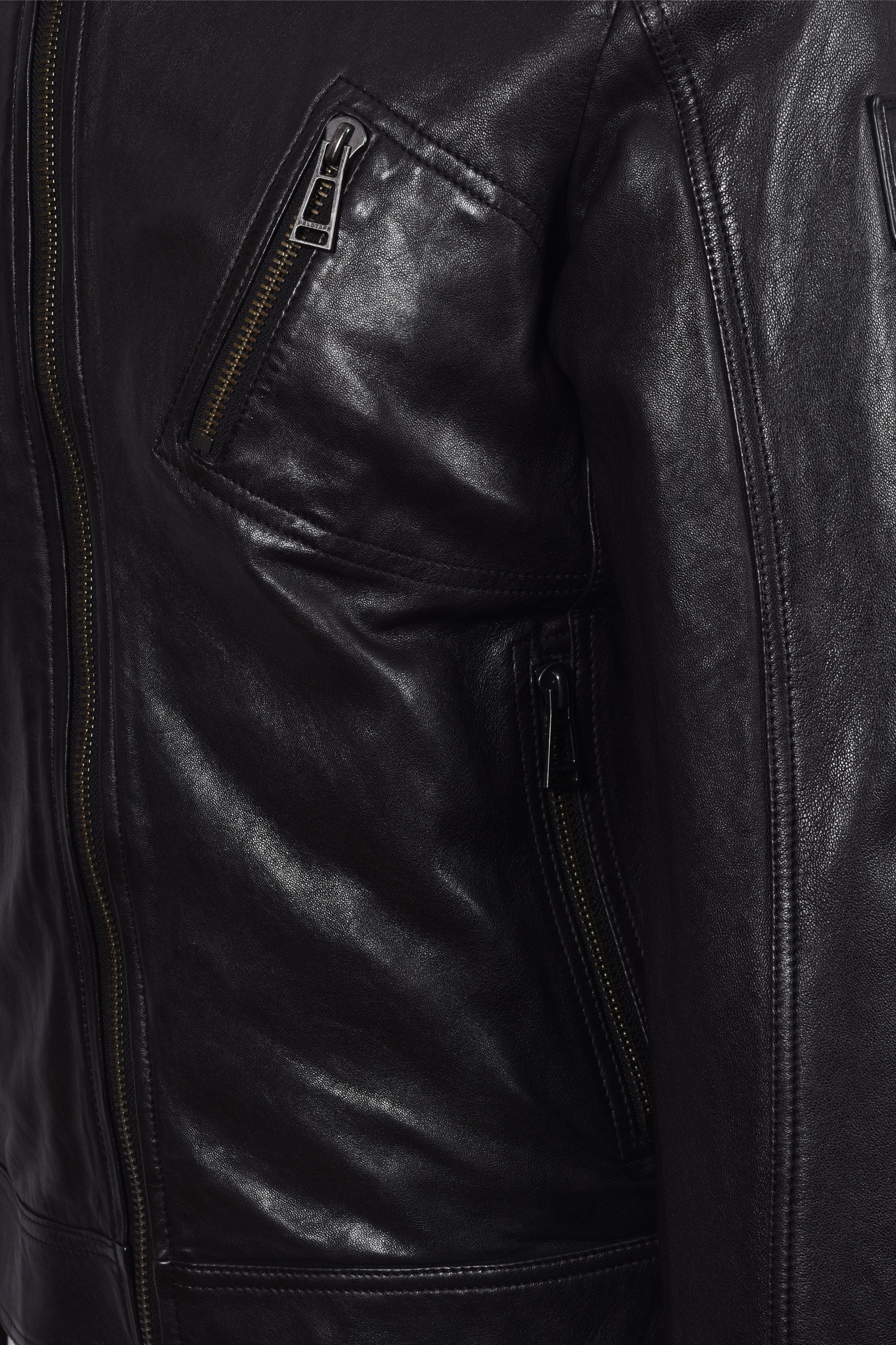 Belstaff V Racer Leather Jacket Black - Image 7