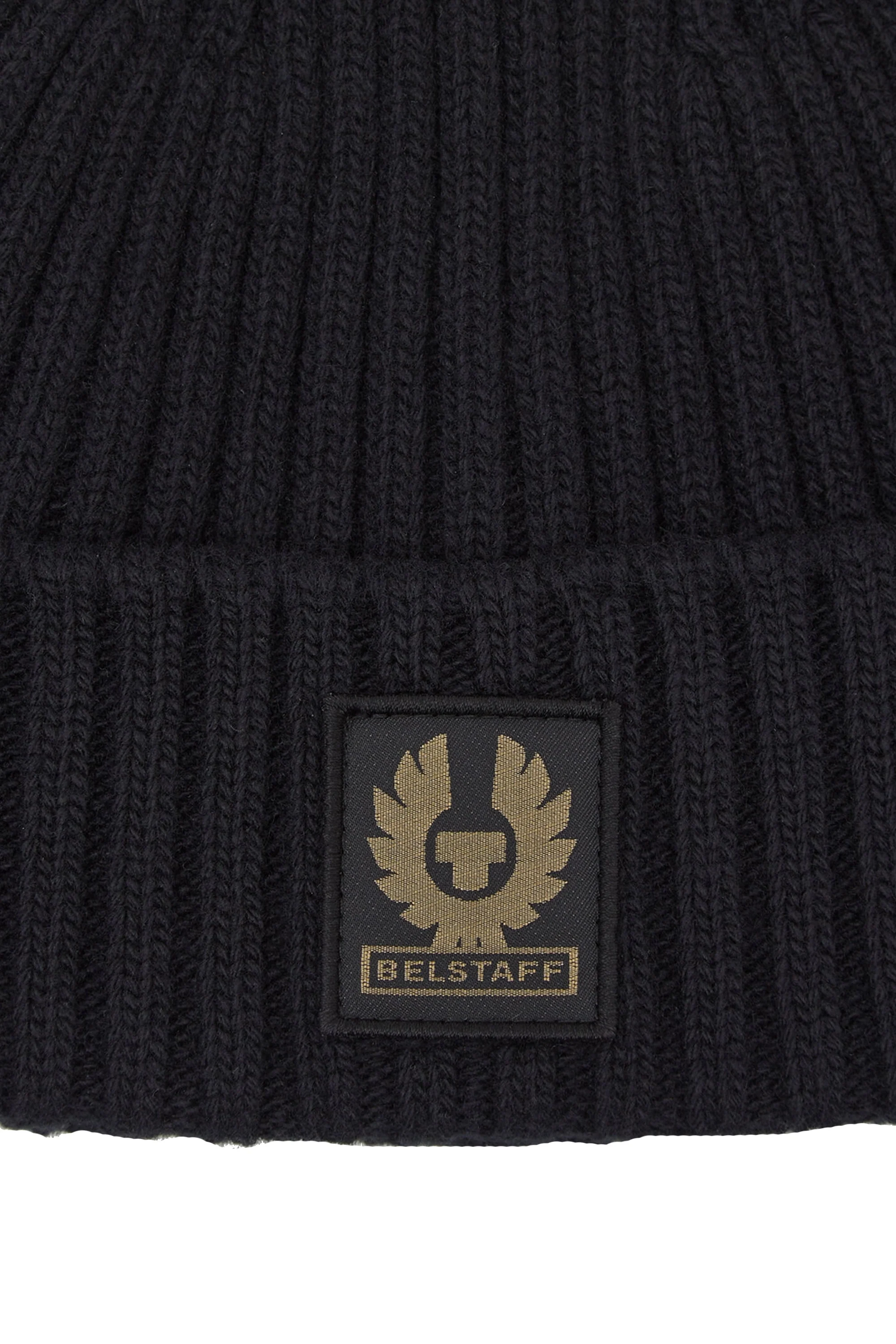 Belstaff Watch Hat With Patch Black - Image 2