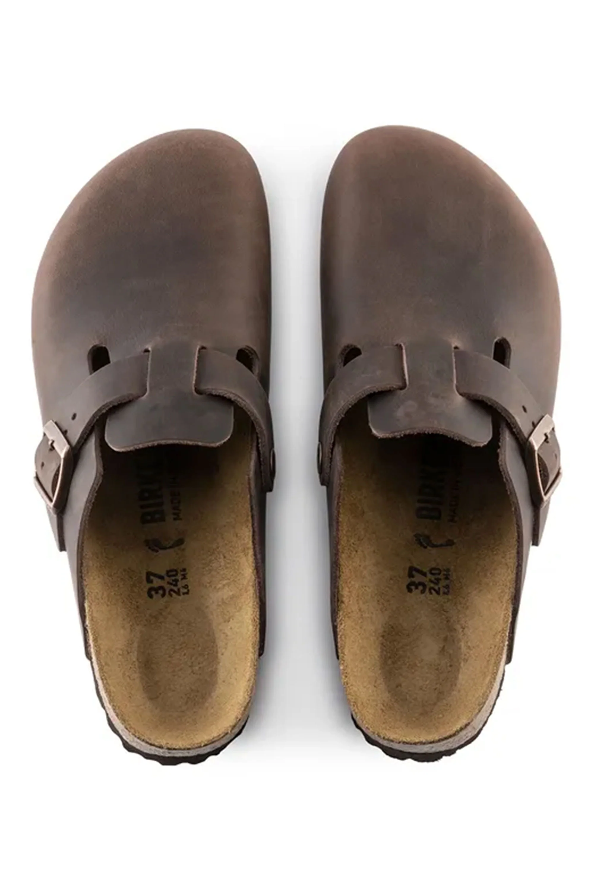 BIRKENSTOCK BOSTON OILED LEATHER CLOG HABANA - Image 3