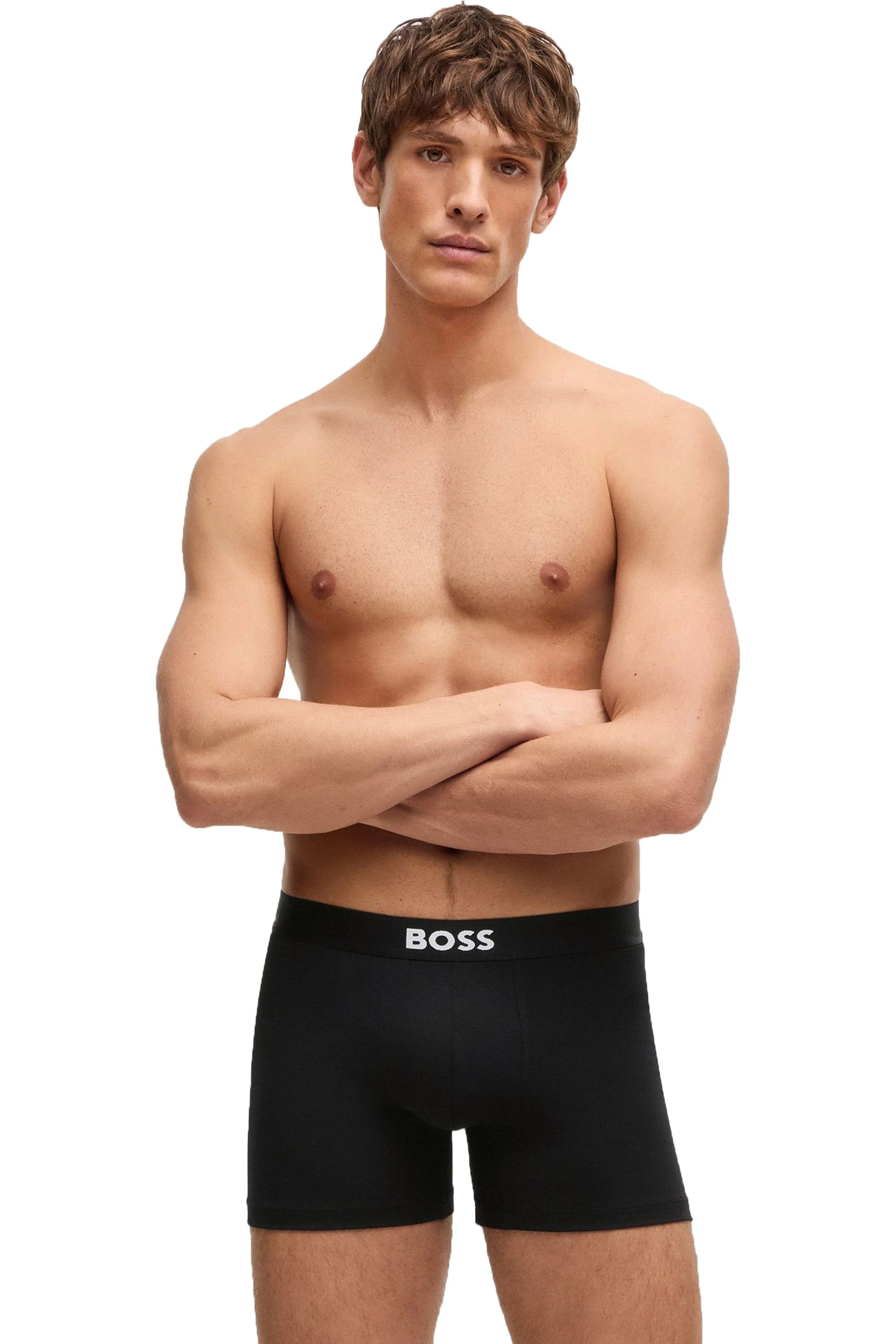 Boss Black 3 Pack D.beckham Boxer Briefs Black - Image 3
