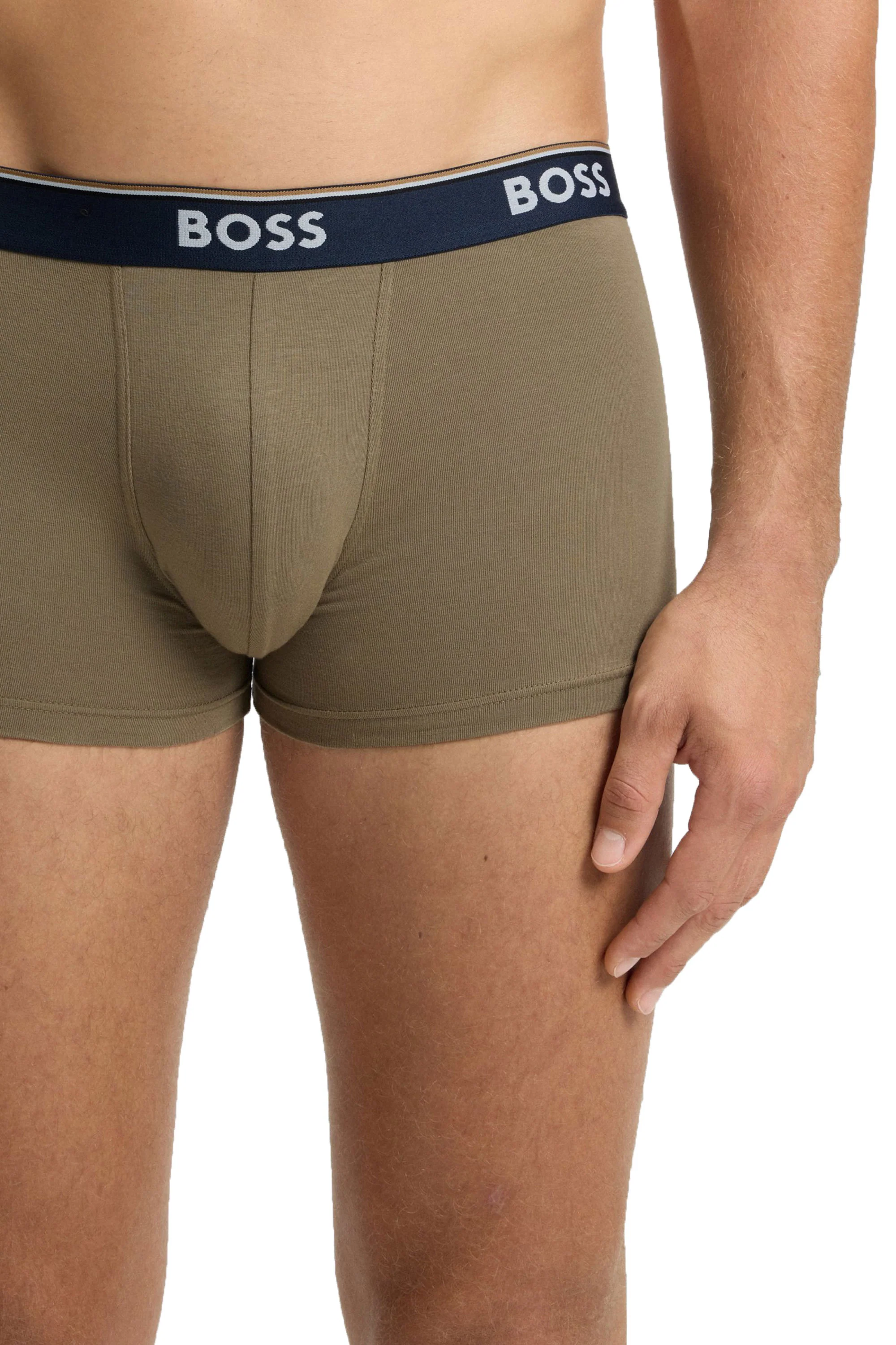 Boss Accessories 3P TRUNK BOXER NAVY/BLUE/KHAKI - Image 2