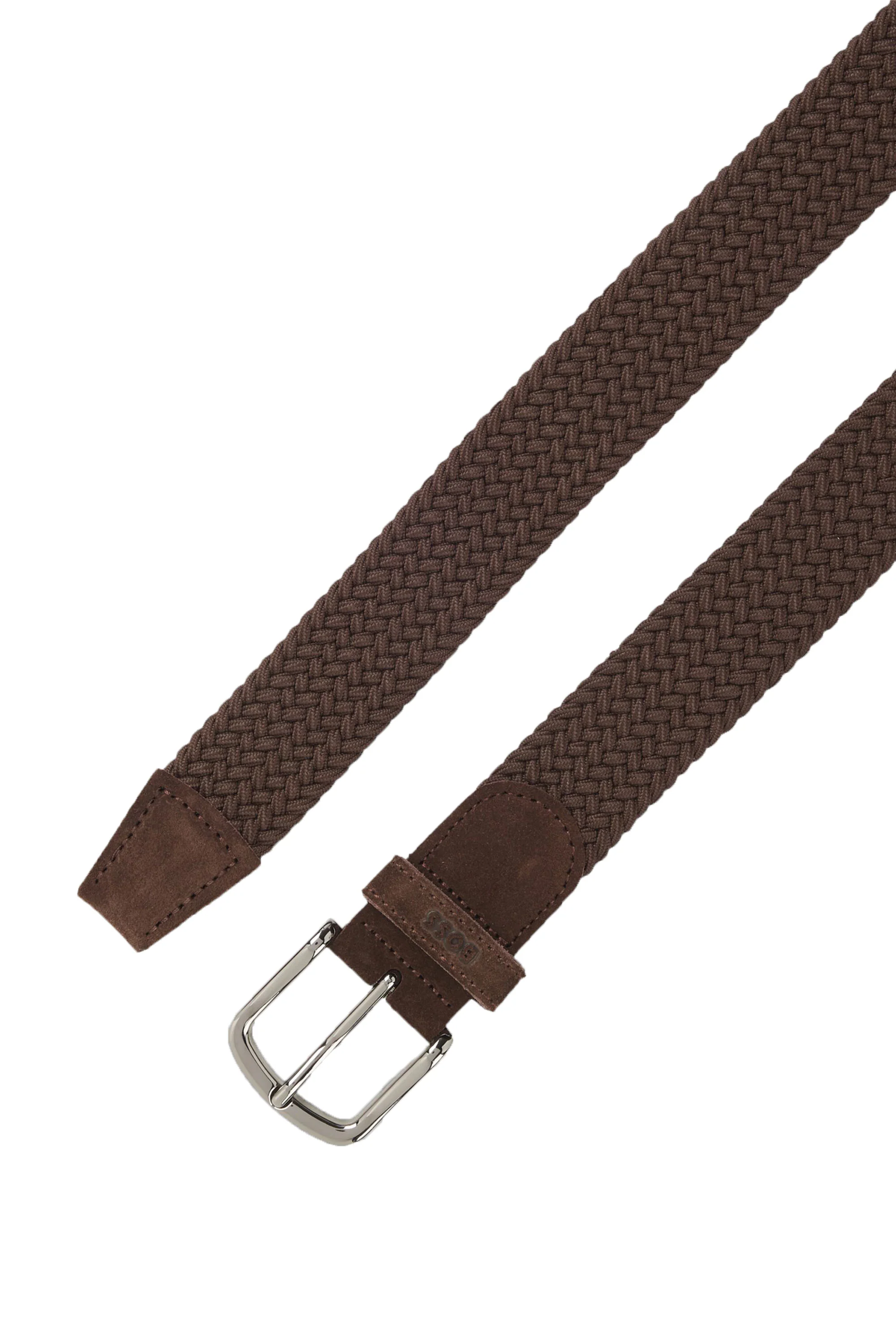 Boss Black Sash Woven Belt Dark Brown - Image 2
