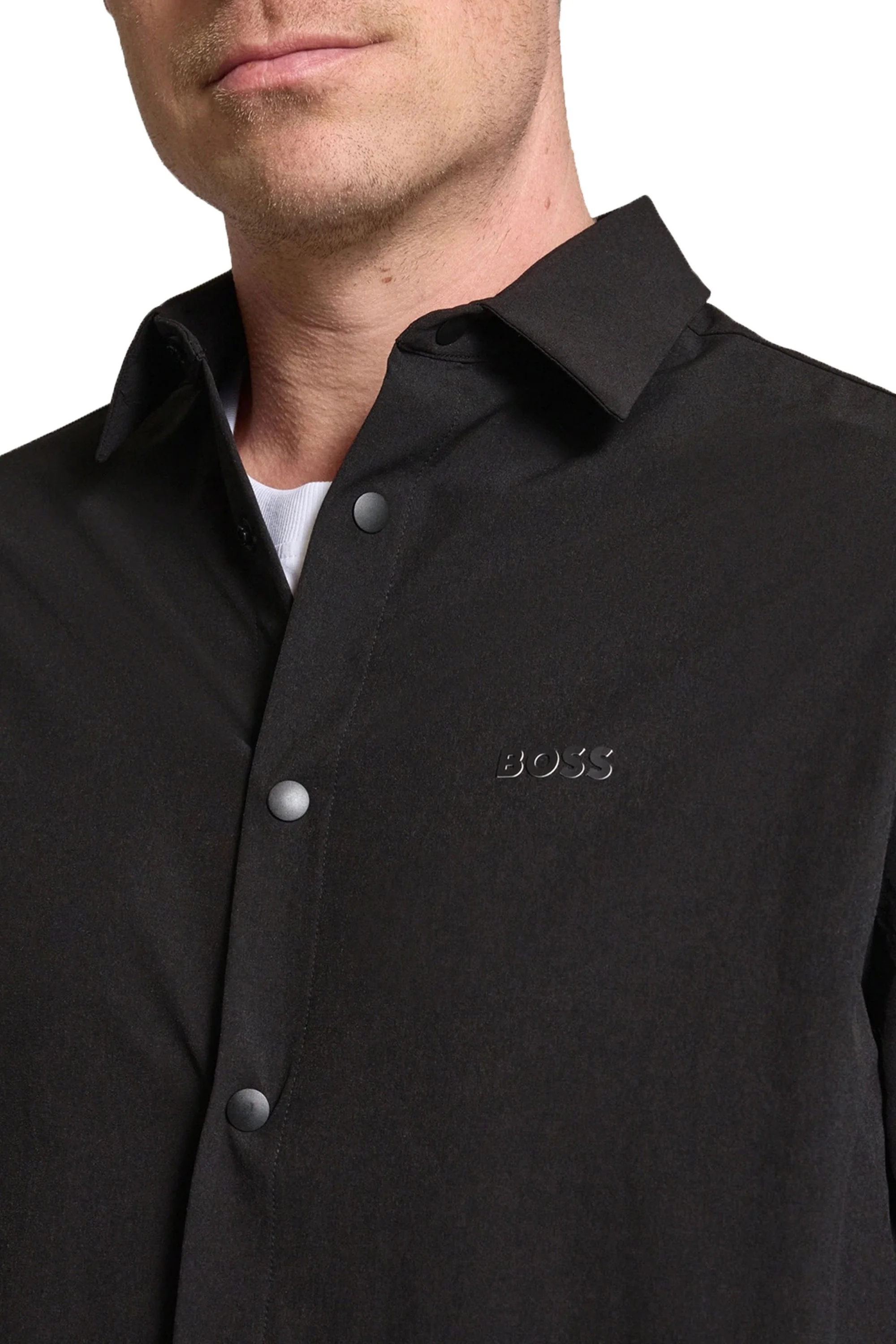 Boss B_basin Tech_l Shirt Black - Image 2