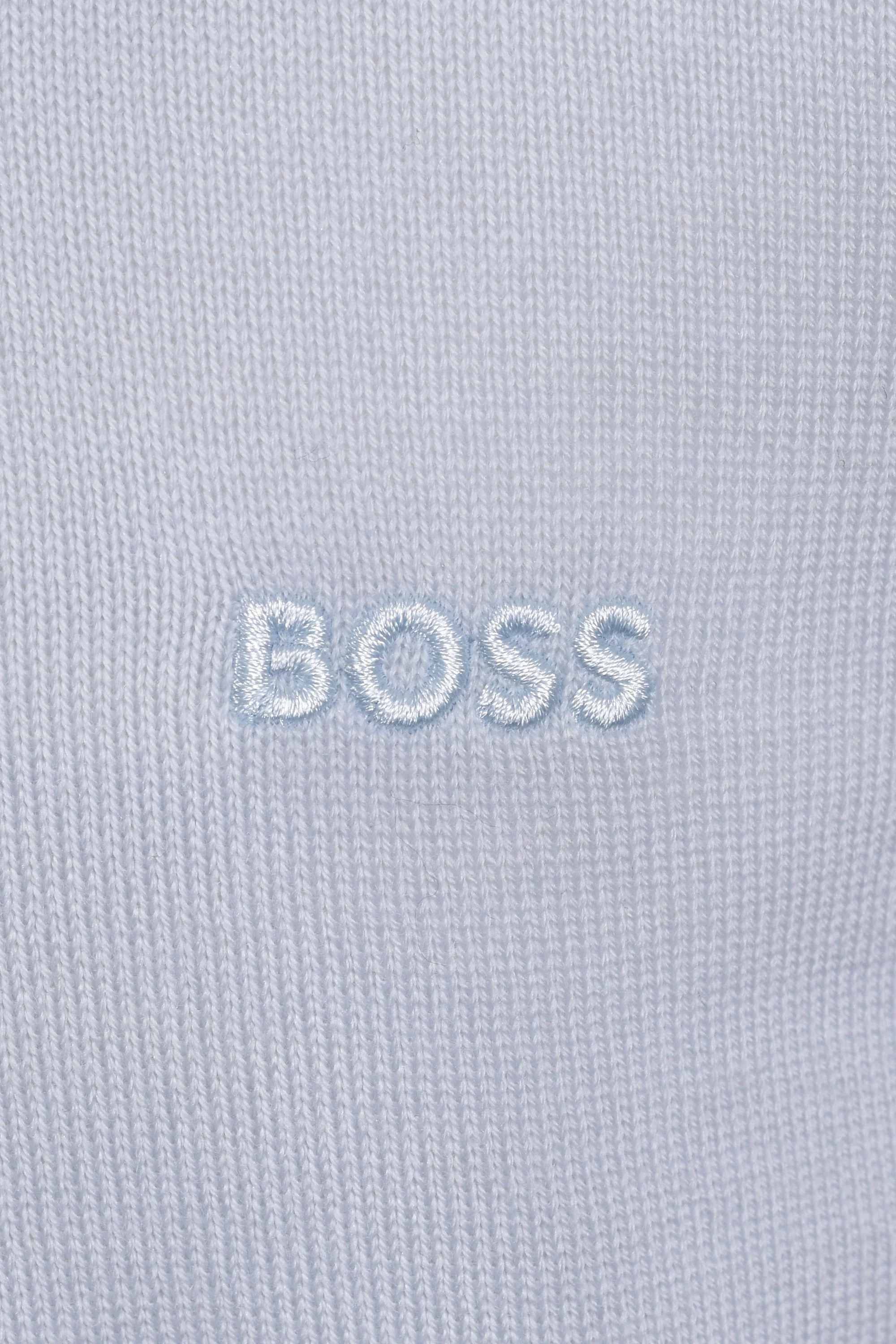 BOSS BLACK BONO-L LONG SLEEVED SHIRT POLO OPEN BLUE - Image 3