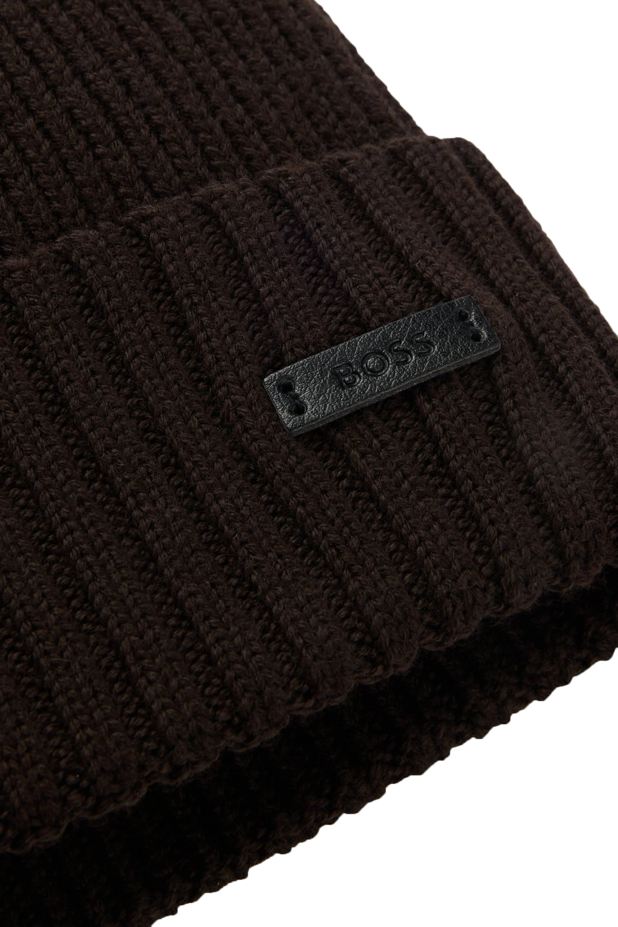 Boss Black Fati Beanie Dark Brown - Image 3