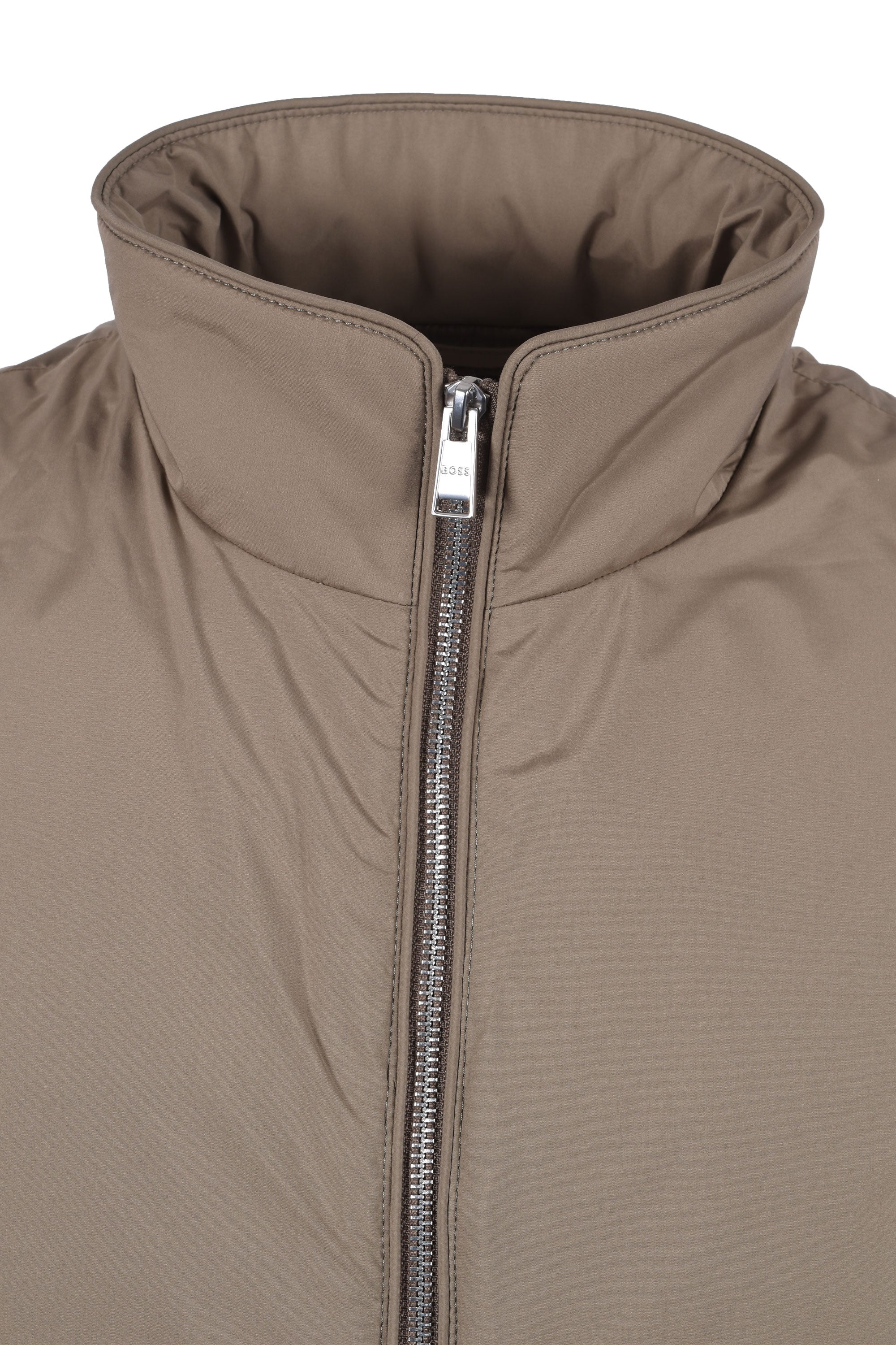 Boss Black Darens Gilet Open Brown - Image 2