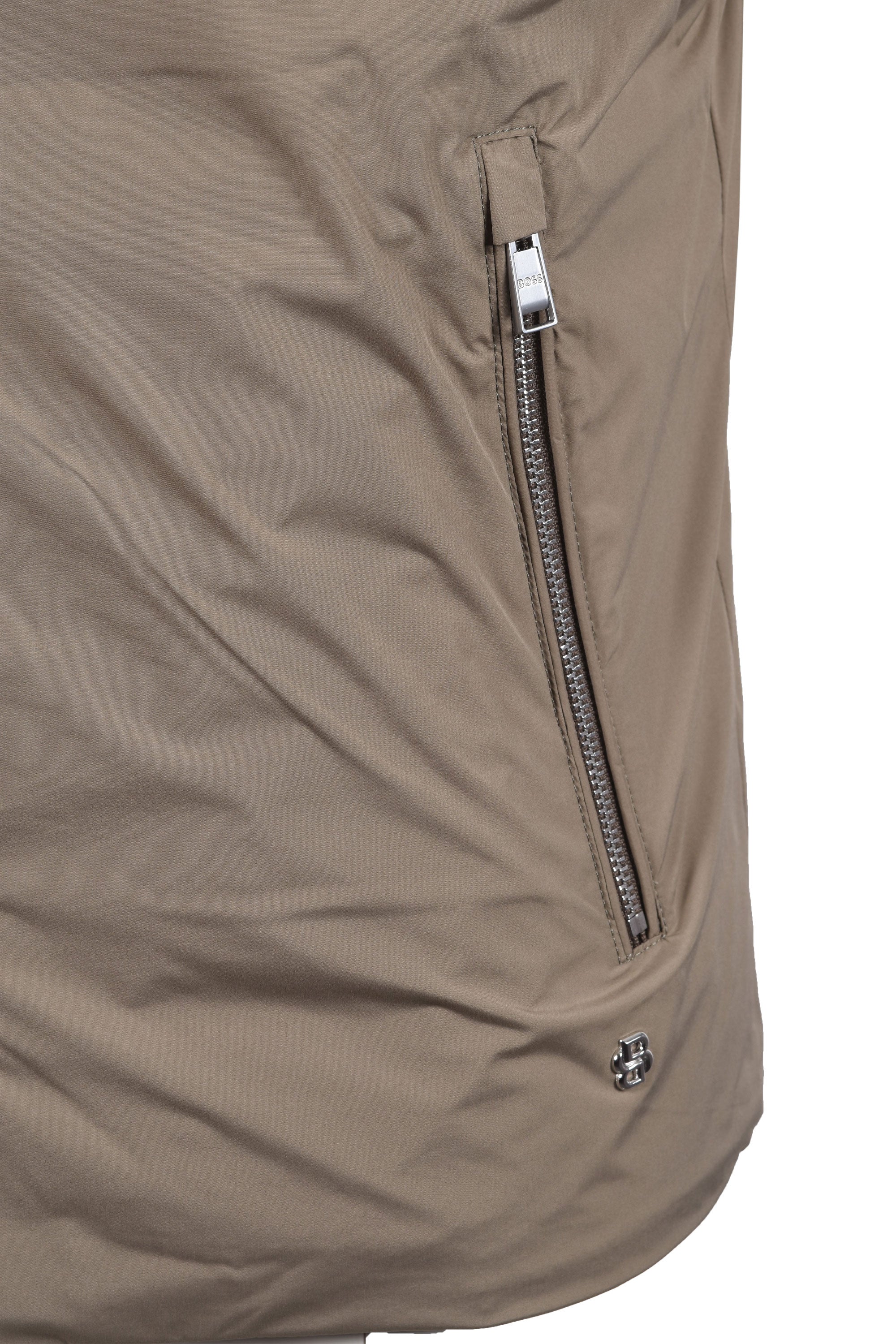 Boss Black Darens Gilet Open Brown - Image 3