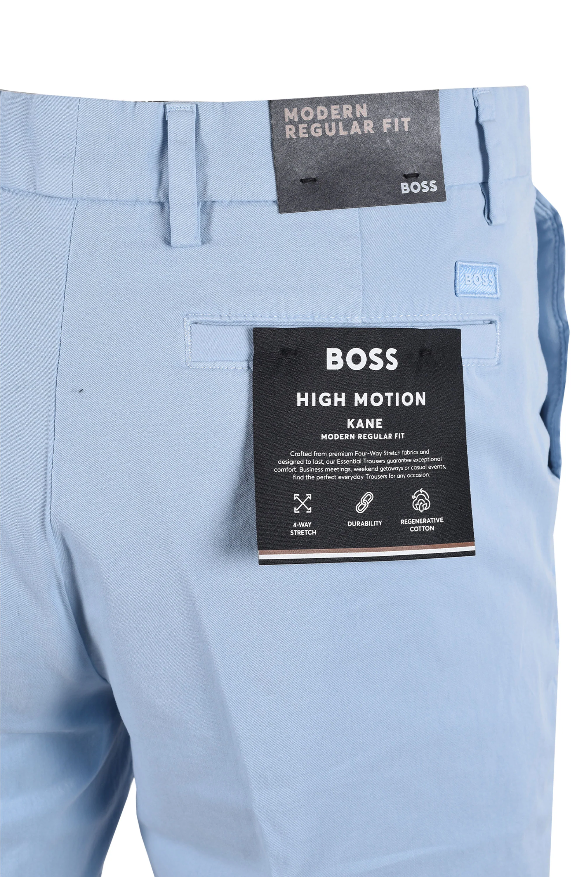 Boss Black BOSS H KANE SHORTS LIGHT PASTEL BLUE - Image 3