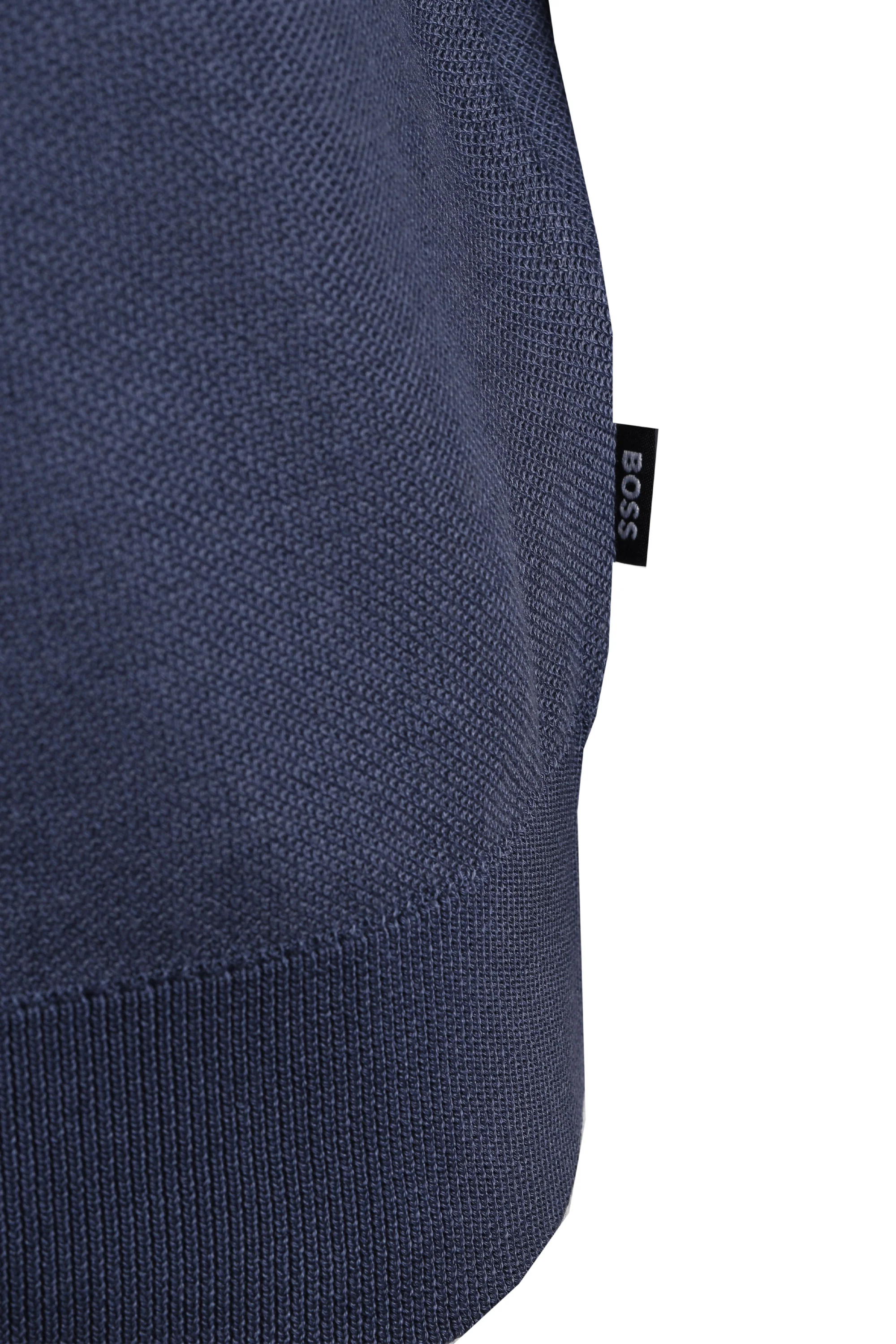 Boss Black H NALON KNITTED T-SHIRT OPEN BLUE - Image 3