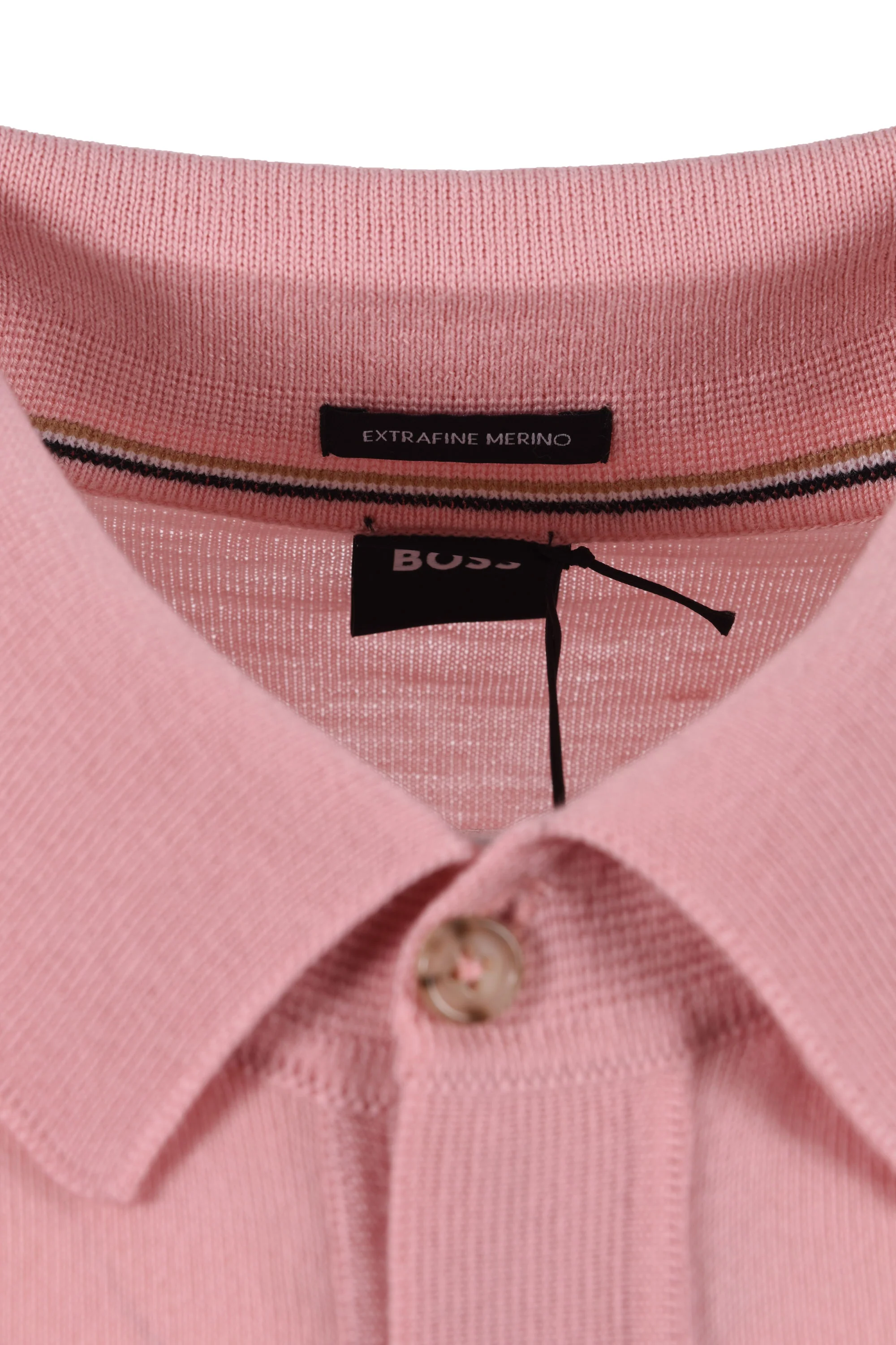 Boss Black H NOLANO POLO LIGHT PASTEL PINK - Image 3