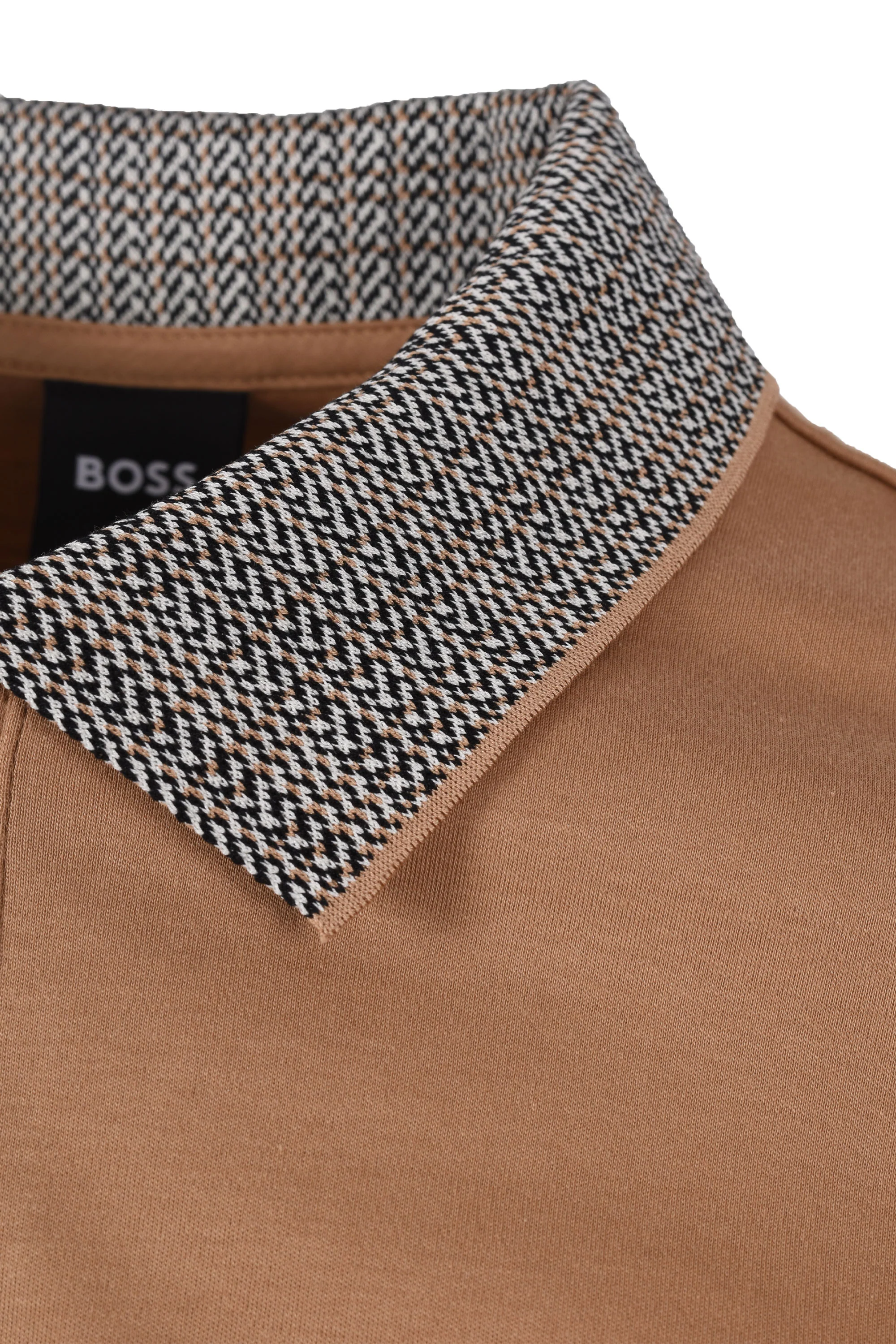 Boss Black H-Parlay 302 Polo Shirt Medium Beige - Image 3